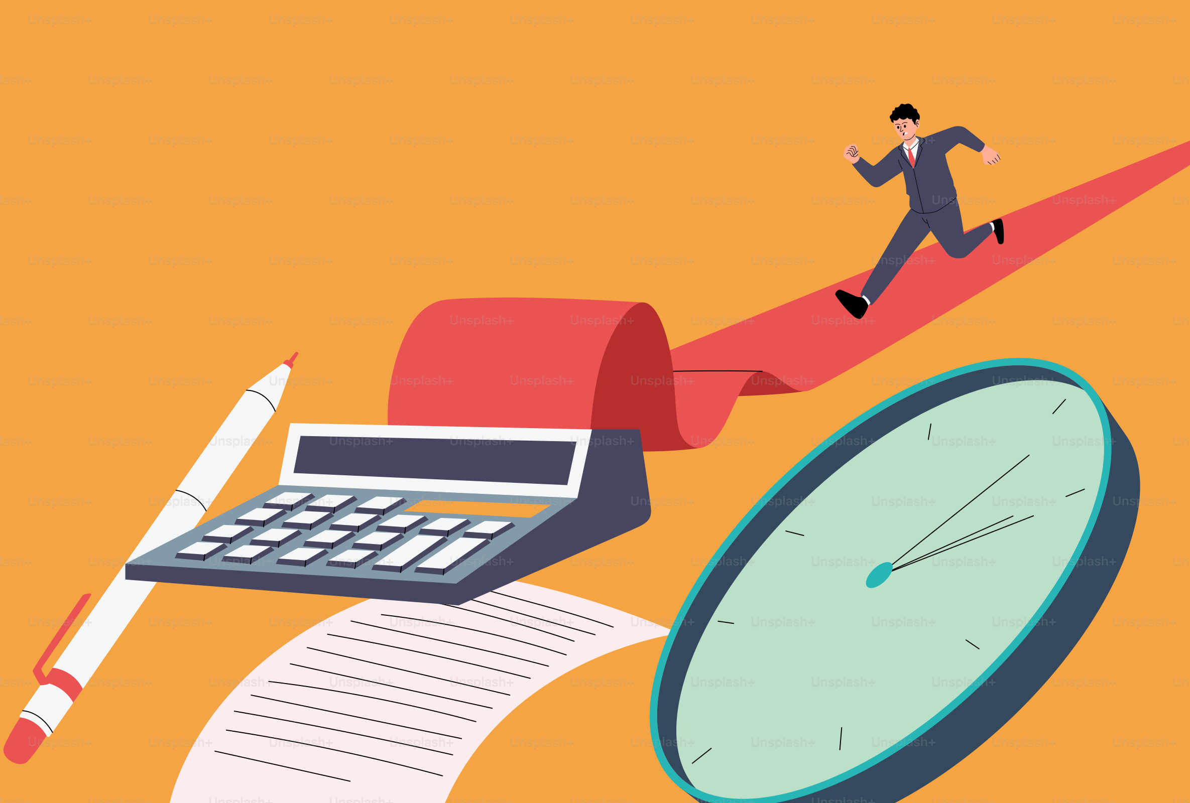 El tiempo y las finanzas conducen al éxito.