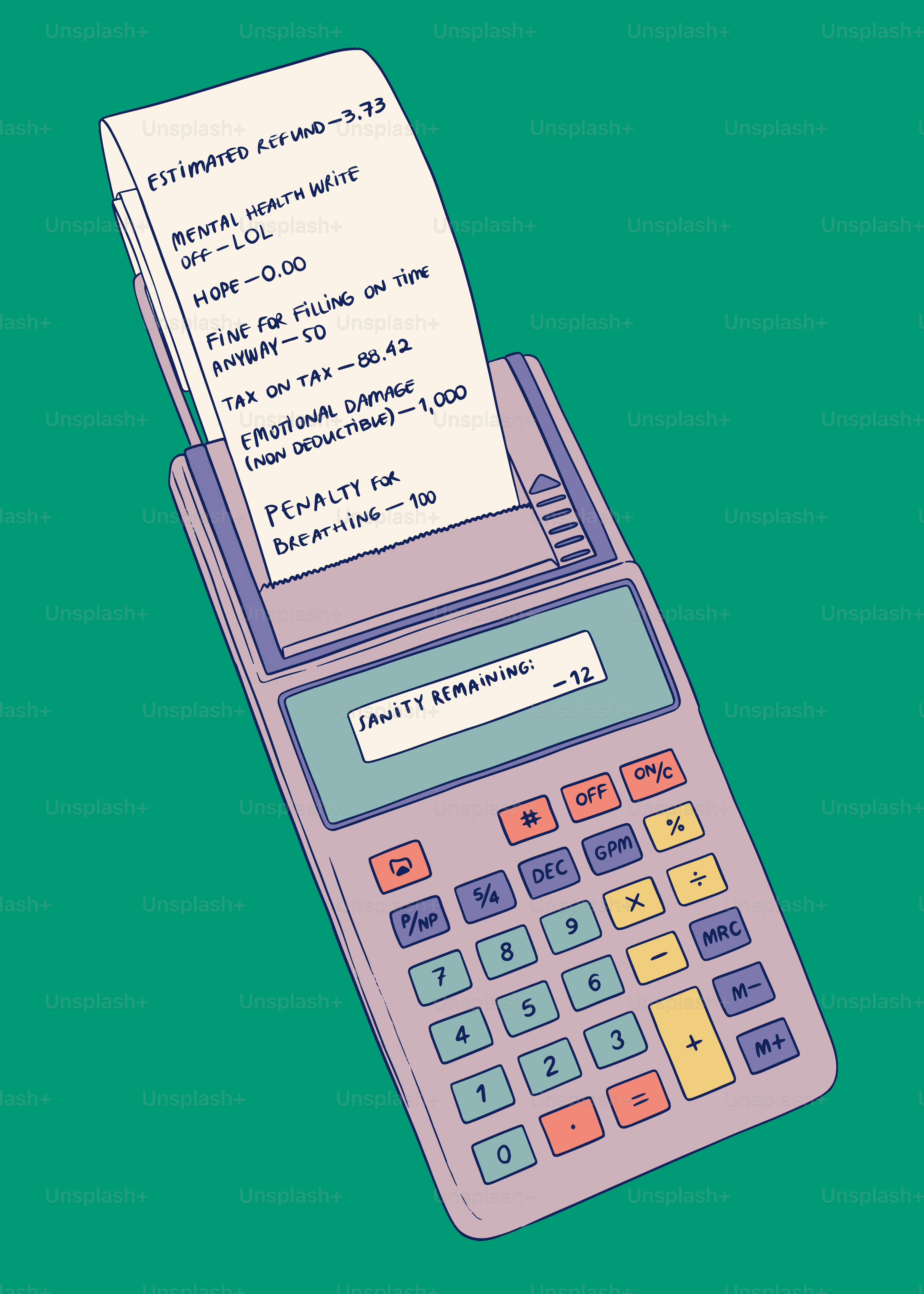 Sanity is dwindling with these rising expenses.