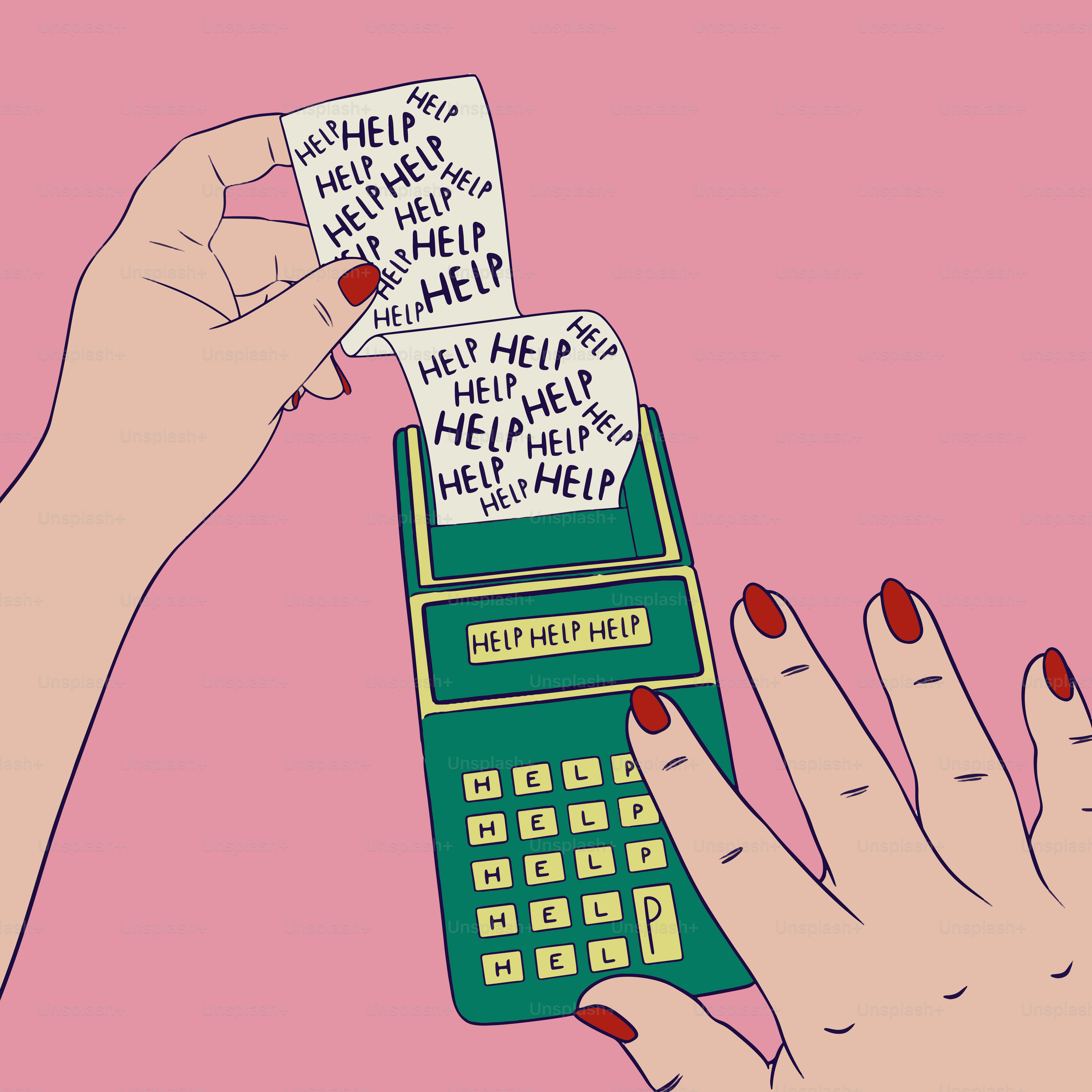 Someone is constantly printing out "help" messages.