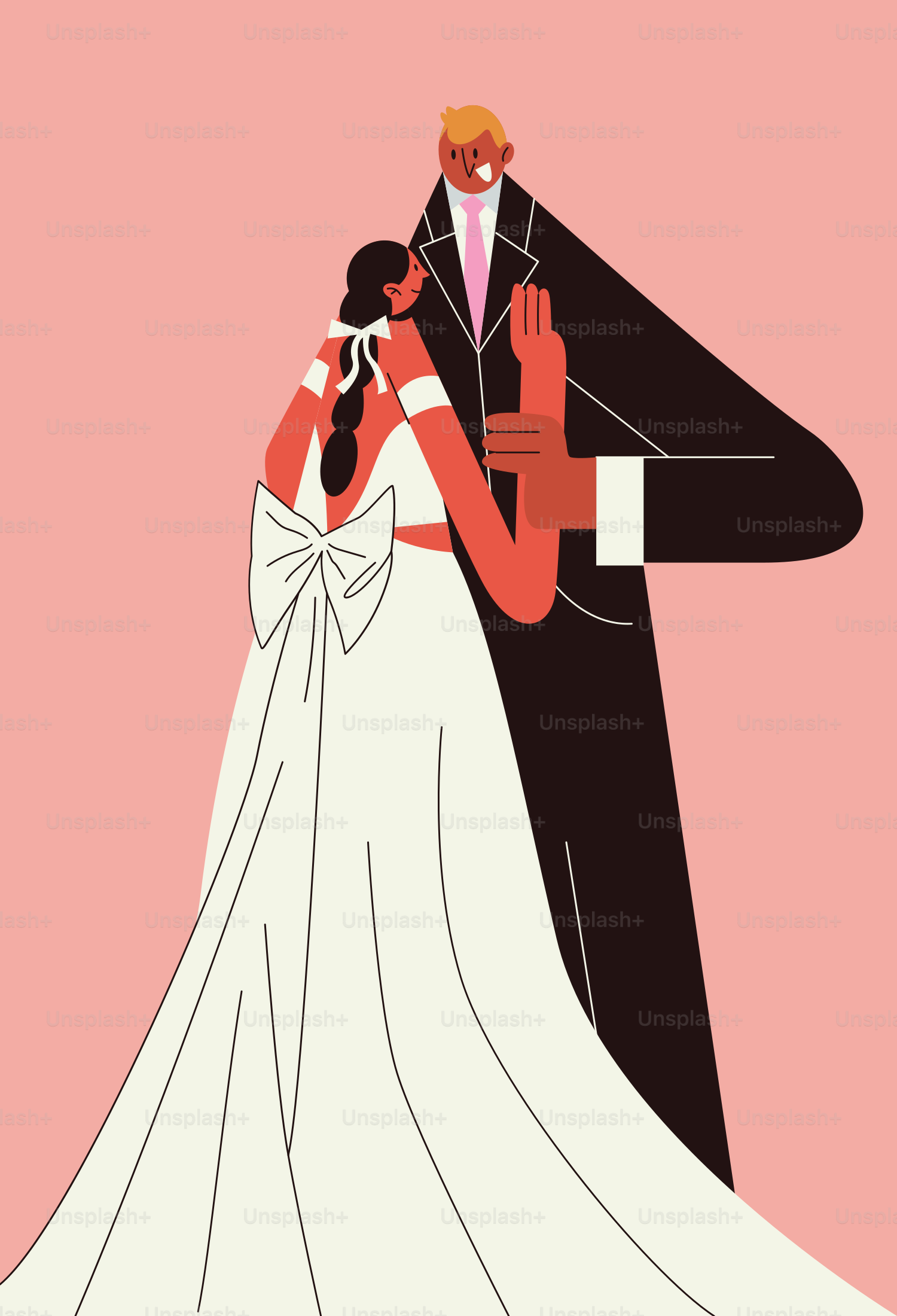 Eine Reihe traditioneller japanischer Hochzeitspaare tragen Brautkleider,  Braut- und Bräutigamfiguren im Kimono bereiten sich auf die  Hochzeitszeremonie vor. Asiatische Traditionen und Kultur. Cartoon Menschen  Vektor Illustration Vektor – Bild zum ..., image size:3000x4400