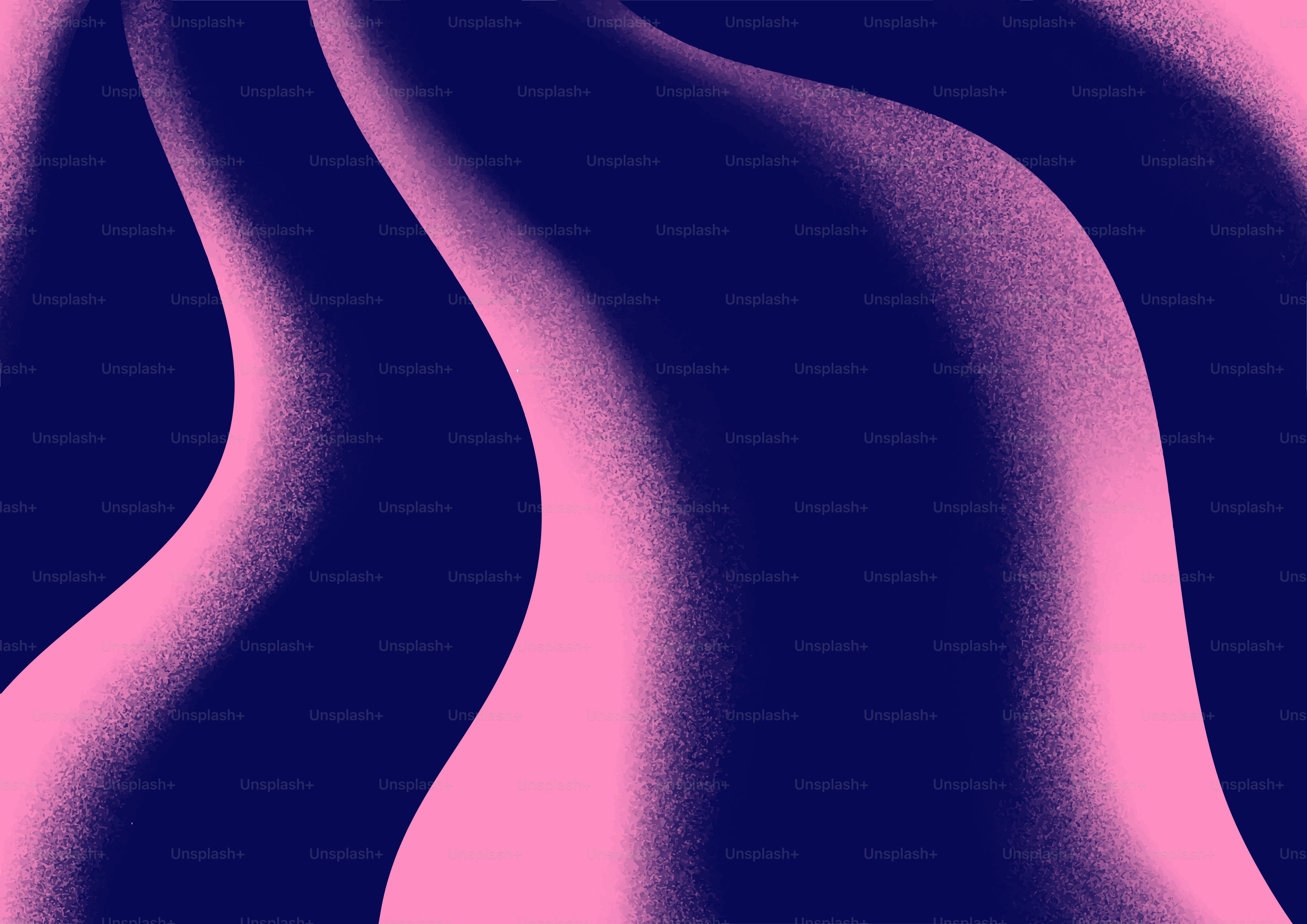 Pink and blue curves create an abstract, textured image.