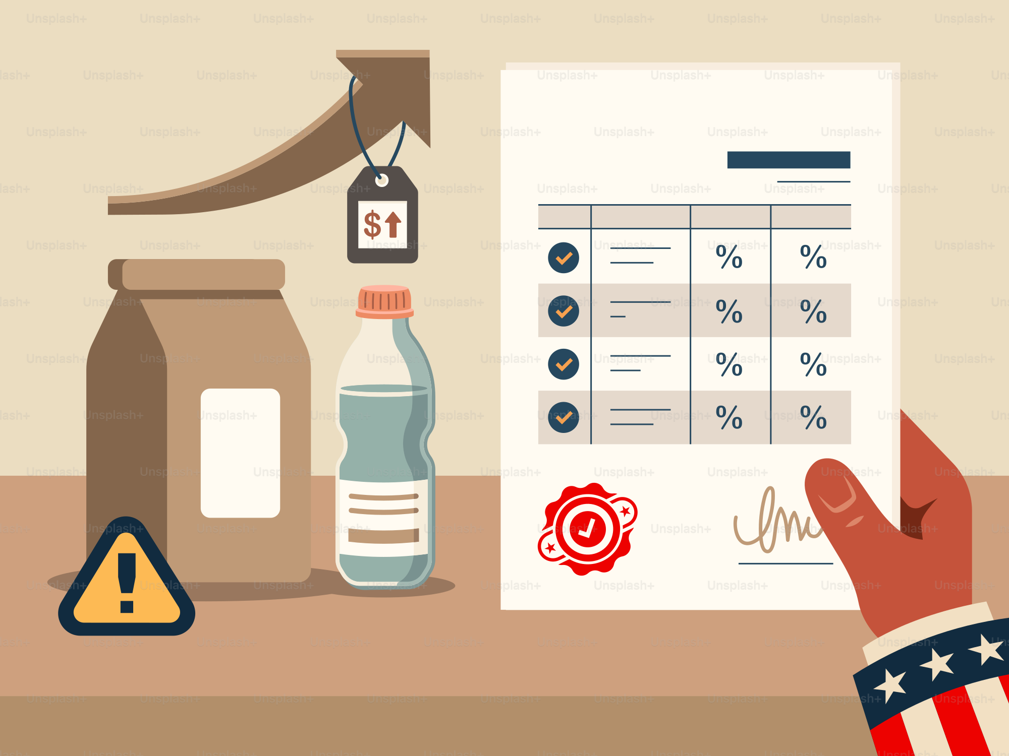 La inflación y el aumento de precios se muestran en la imagen.