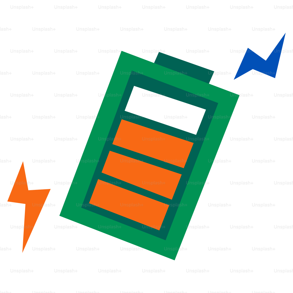 Une batterie est chargée d’énergie.