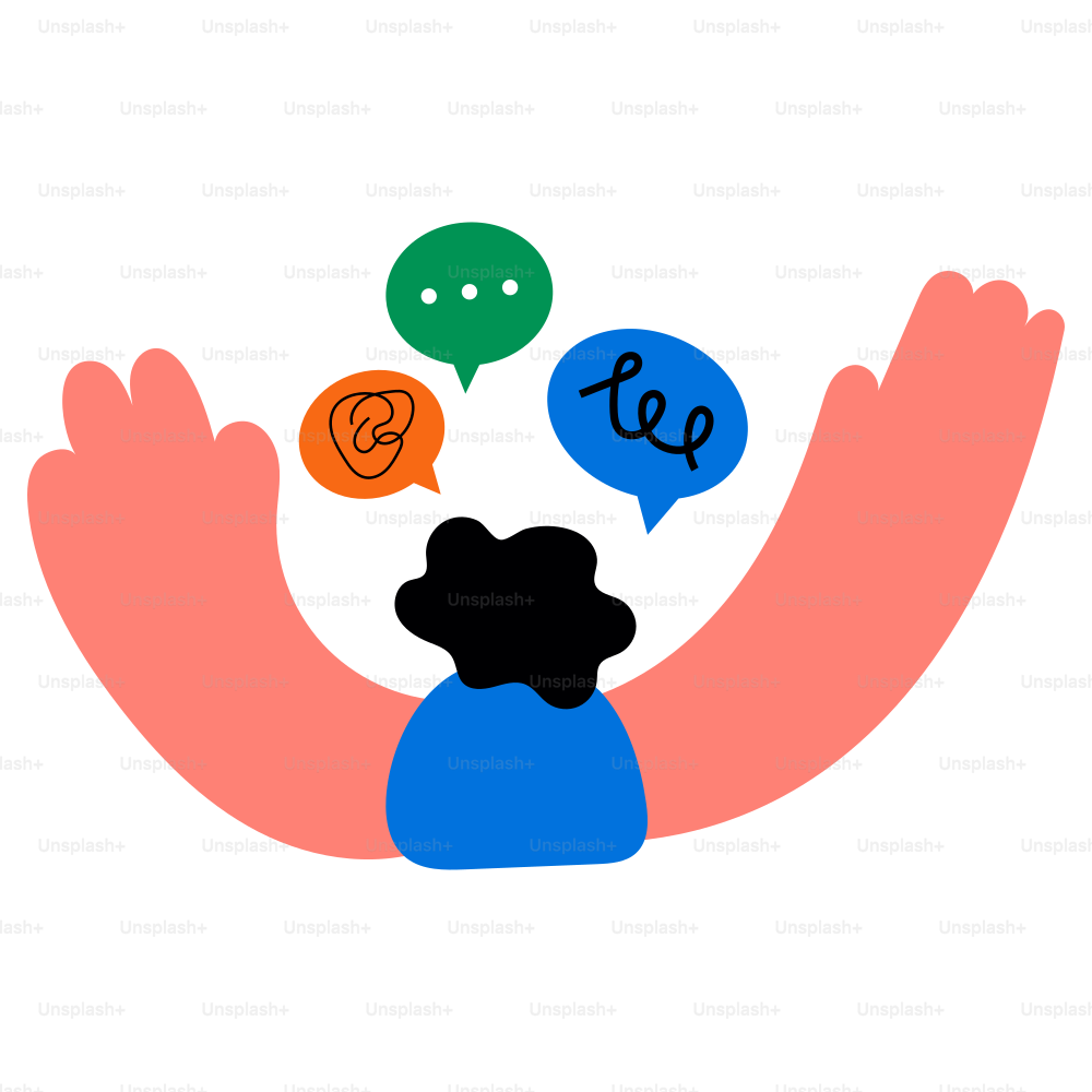 Someone is talking and thinking.