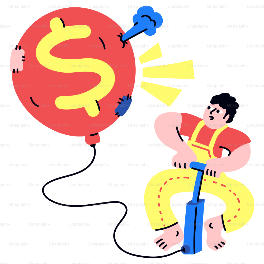 Money is being pumped into a leaky economy.