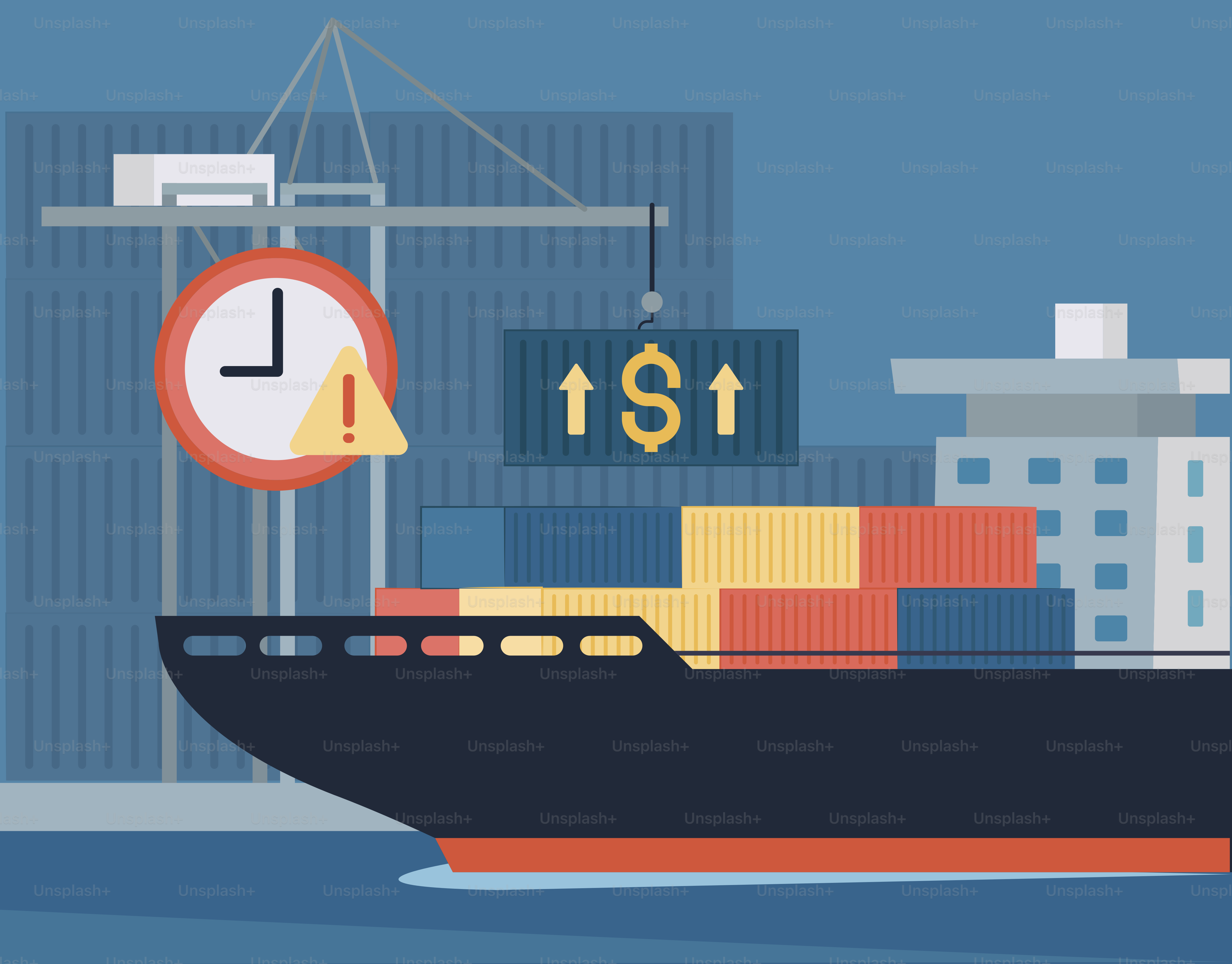 Los retrasos en los envíos y el aumento de los costos están afectando al comercio.