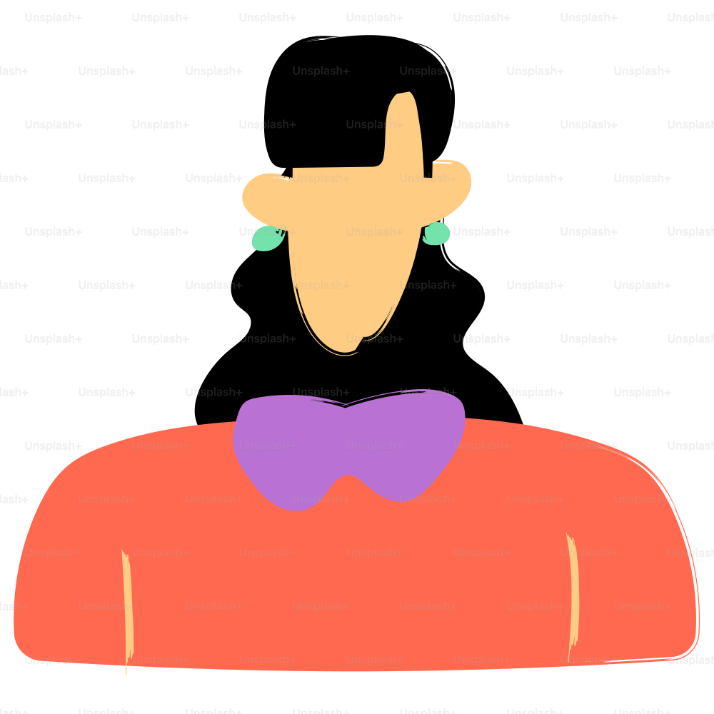 A simple cartoon of a person.