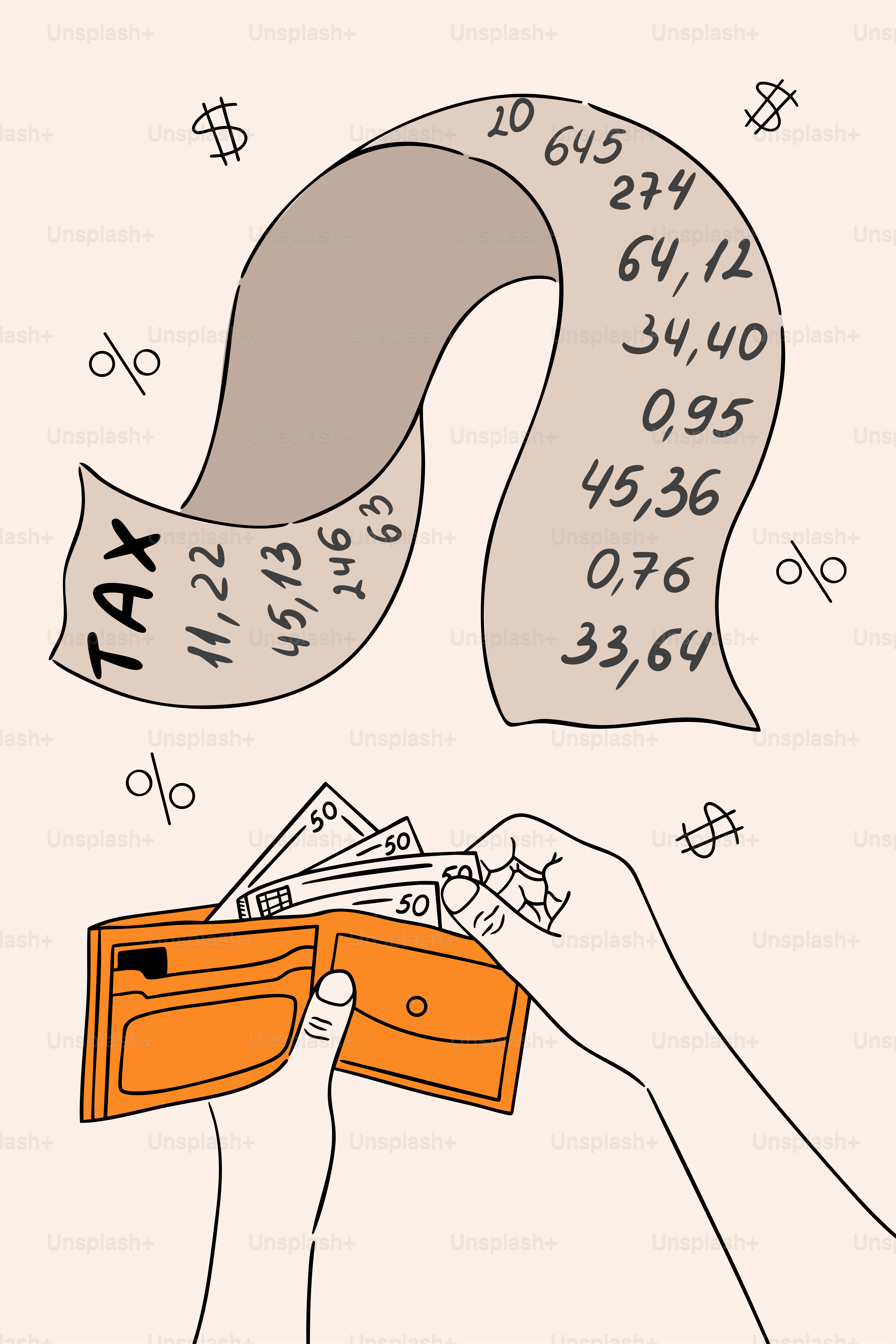 Pagar impostos: uma carteira que dá dinheiro.