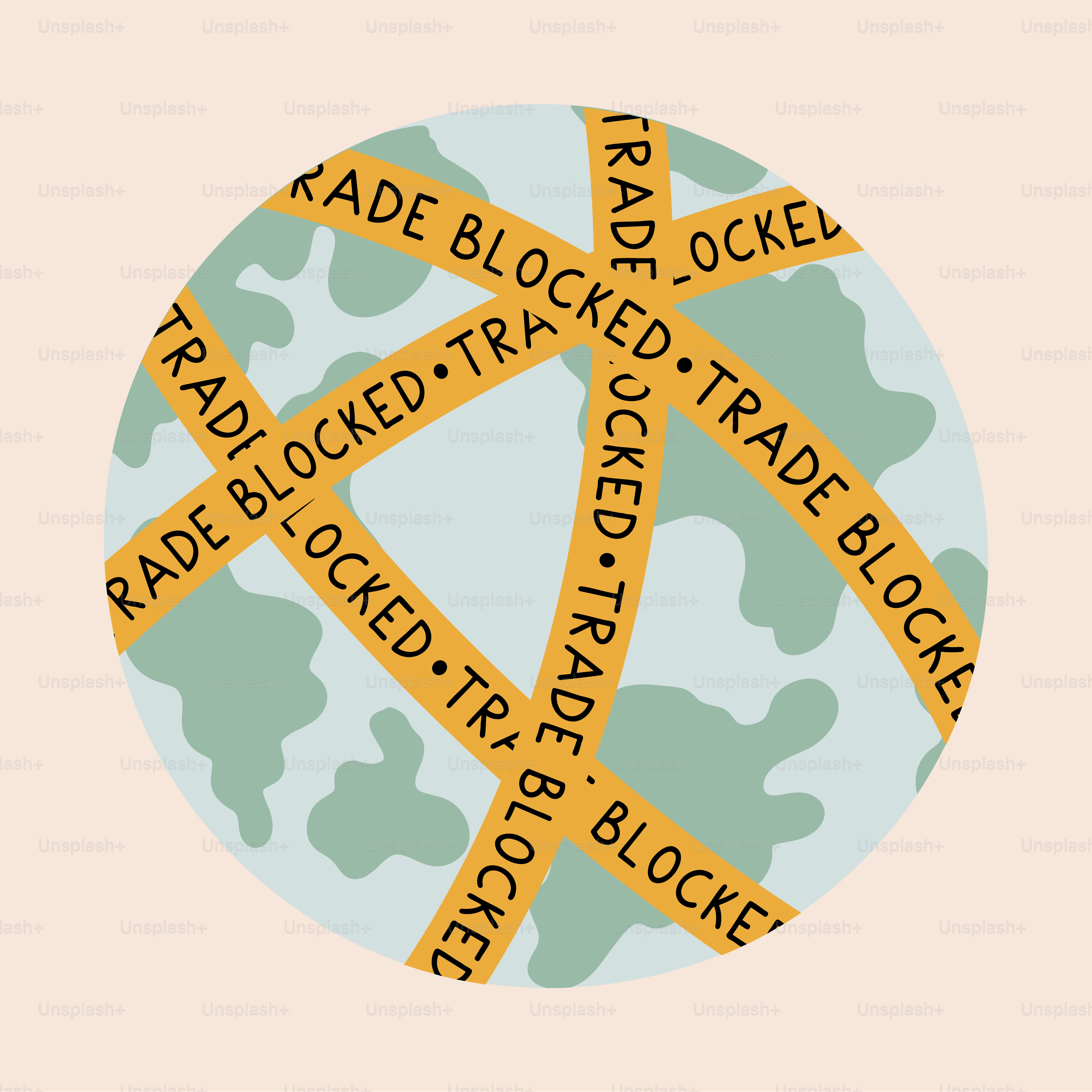 Global trade is being blocked.