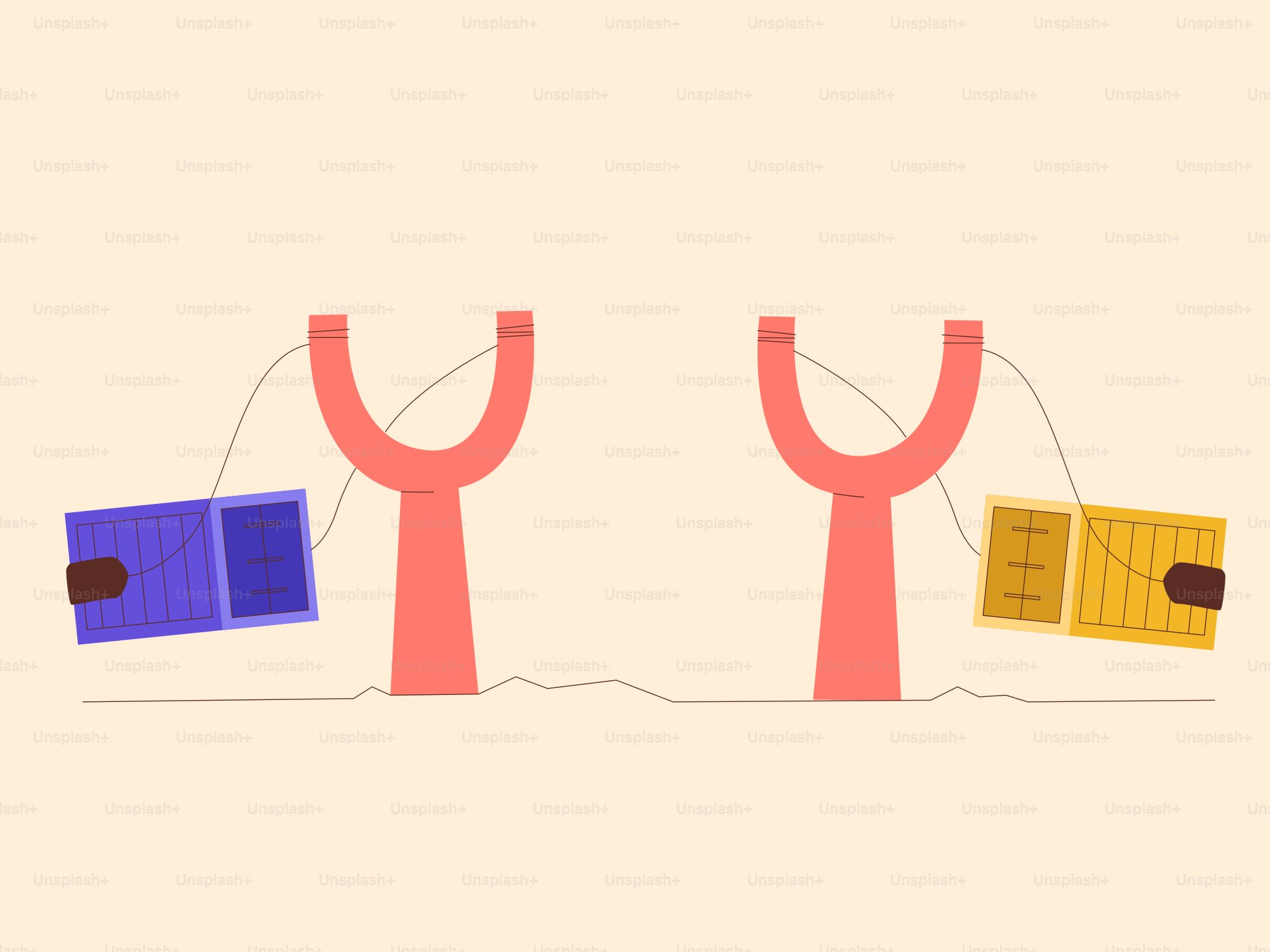 Wallets are launched with slingshots.