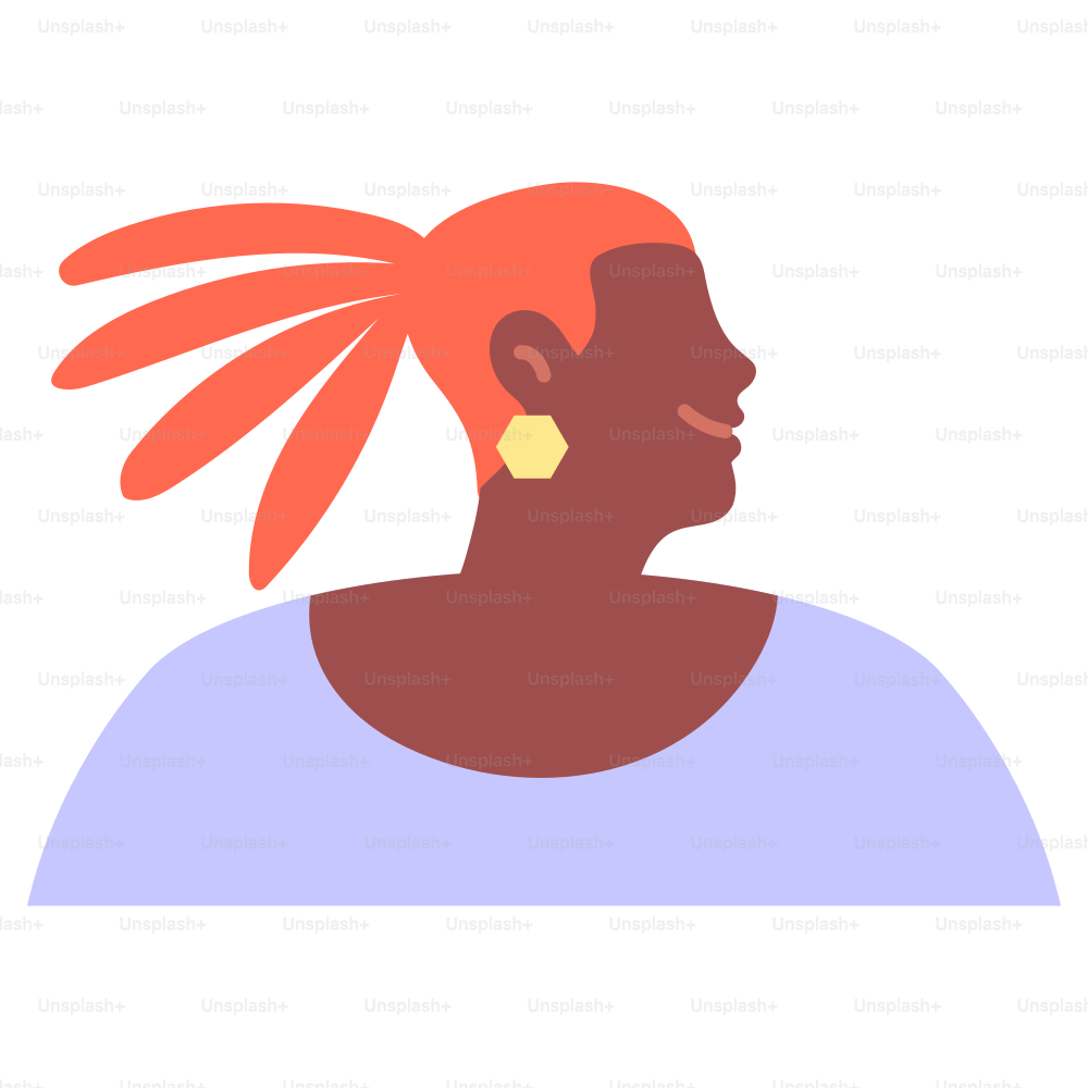 A smiling woman with a ponytail.