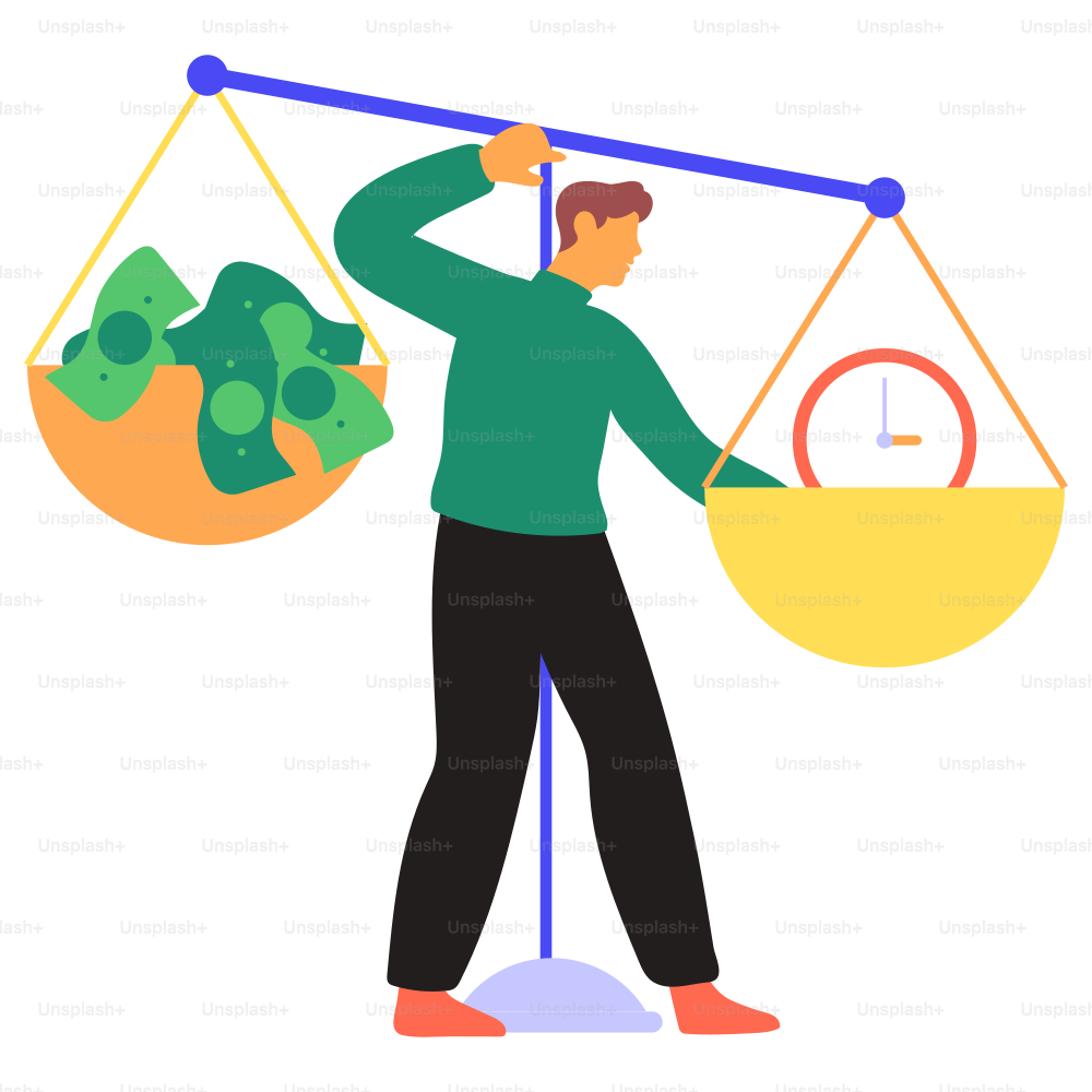 Money and time are being weighed.