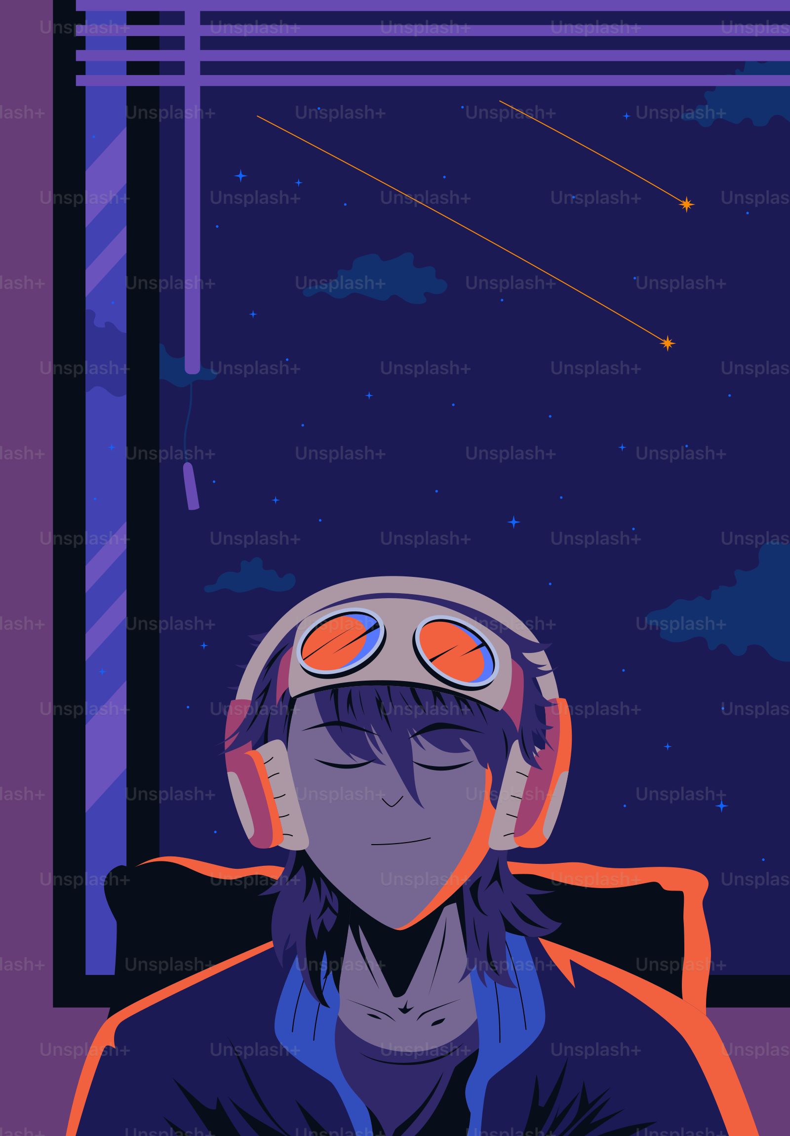 Une personne aime le ciel nocturne et observer les étoiles.