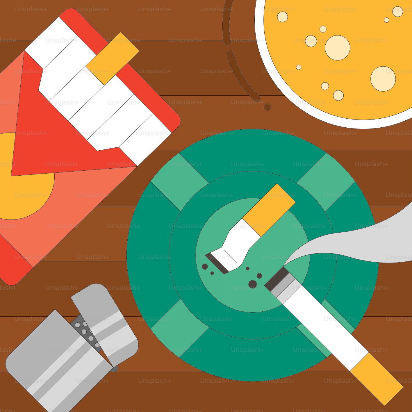 Cigarettes, ashtray, lighter, and a drink on a table.