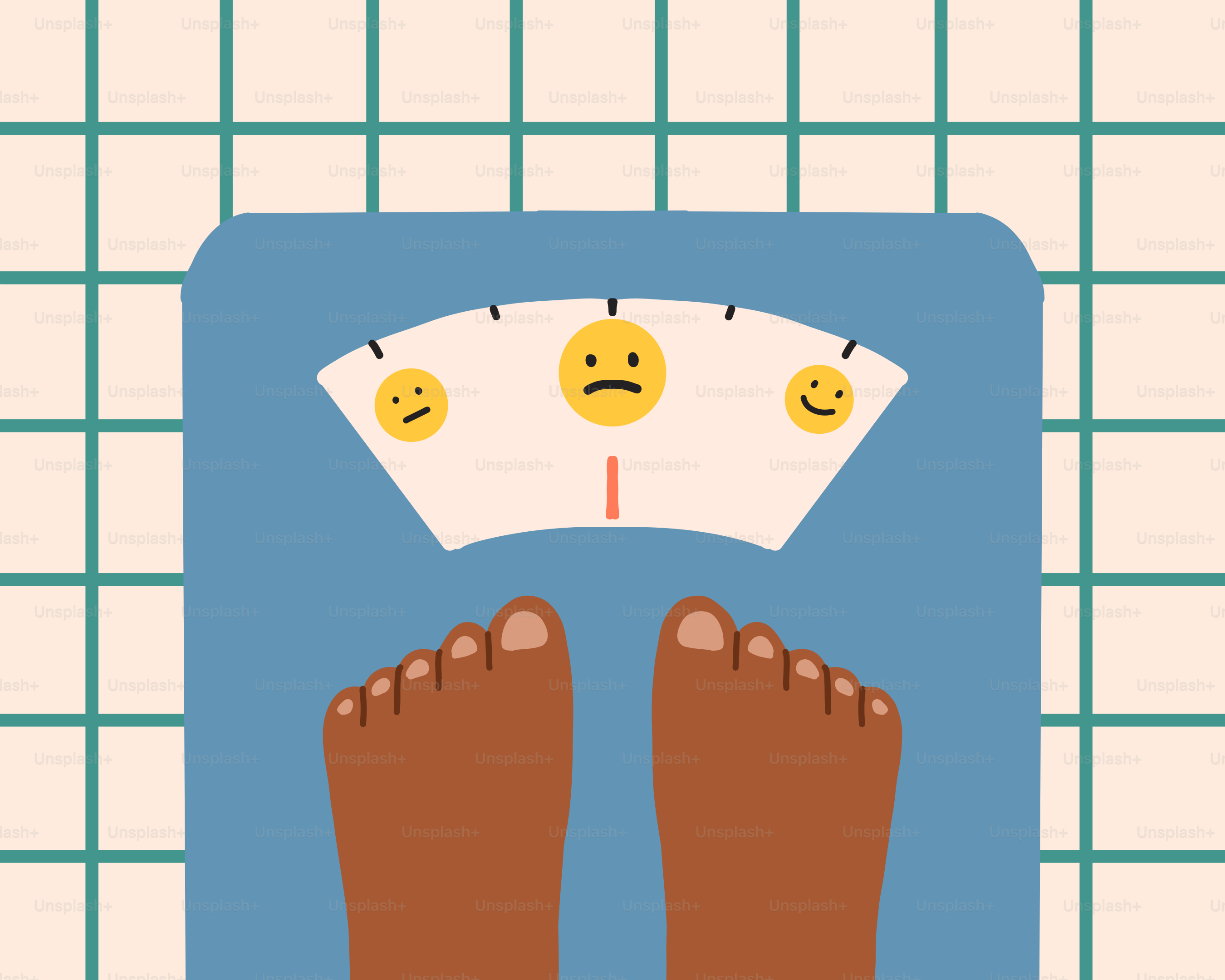 Les pieds sont sur une balance indiquant le poids. vectoriel – Image de  Triste sur Unsplash, image size:3000x2400