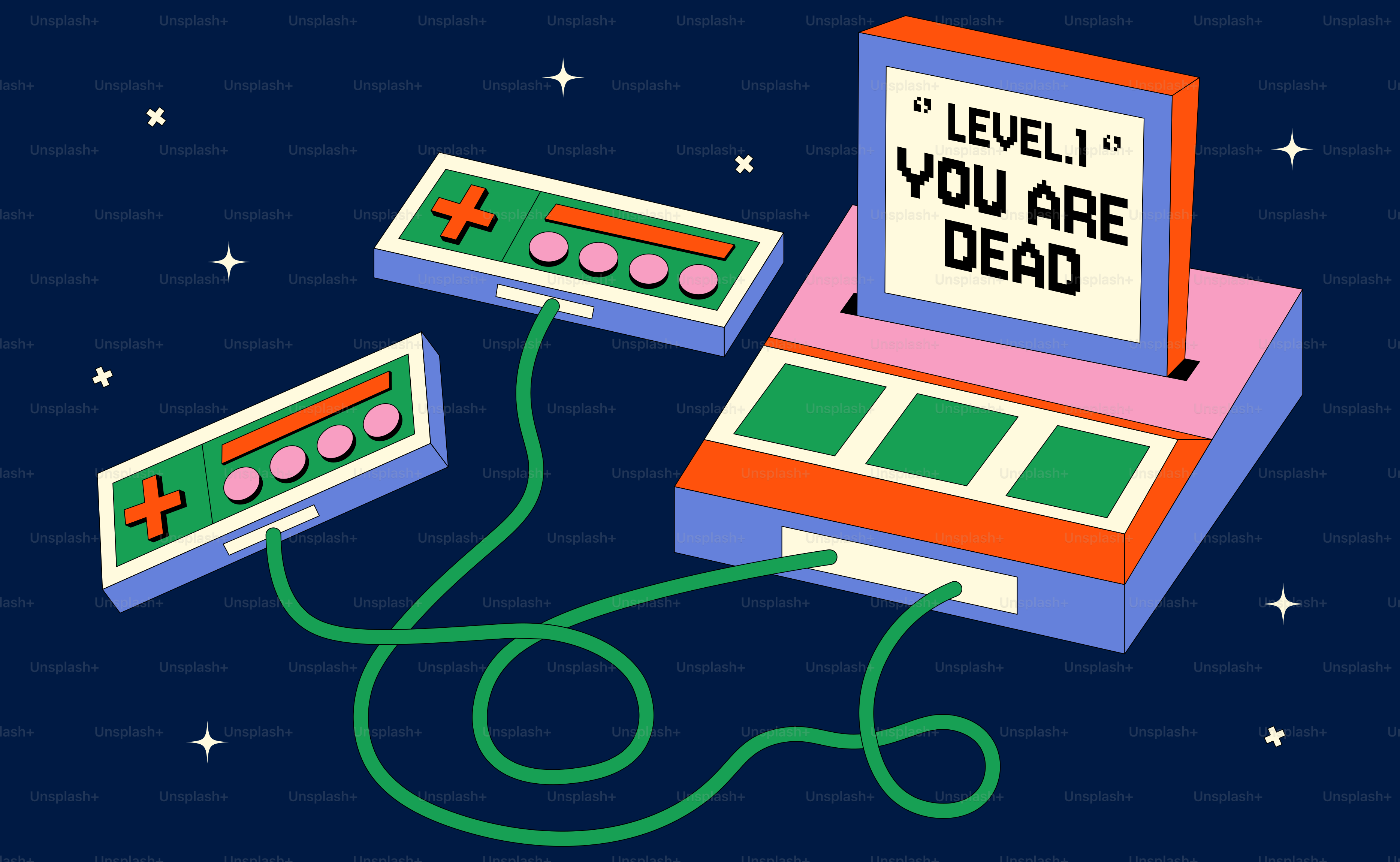 Level 1: you are dead!