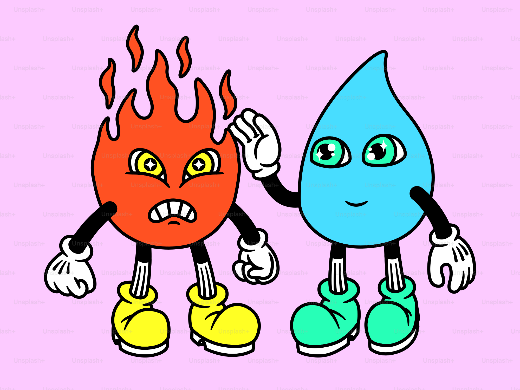 Feuer und Wasser sind Freunde, oder doch nicht?
