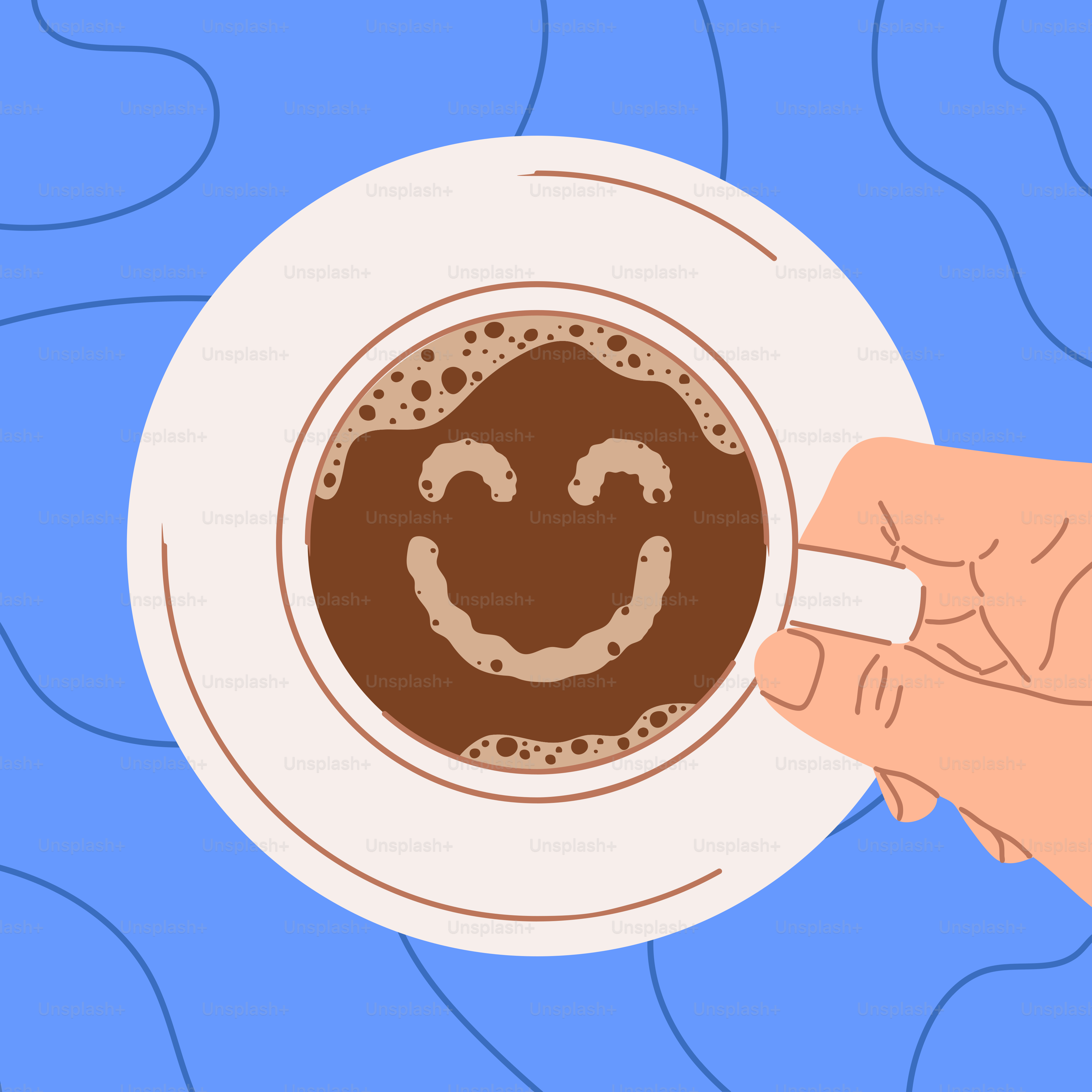 Coffee makes you smile!