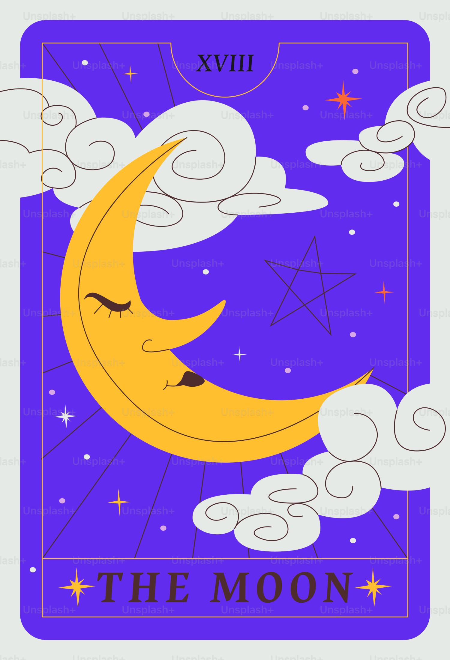 Lanternes, croissants de lune et étoiles décorent un fond festif. vectoriel  – Image de Lune sur Unsplash, image size:3000x4400