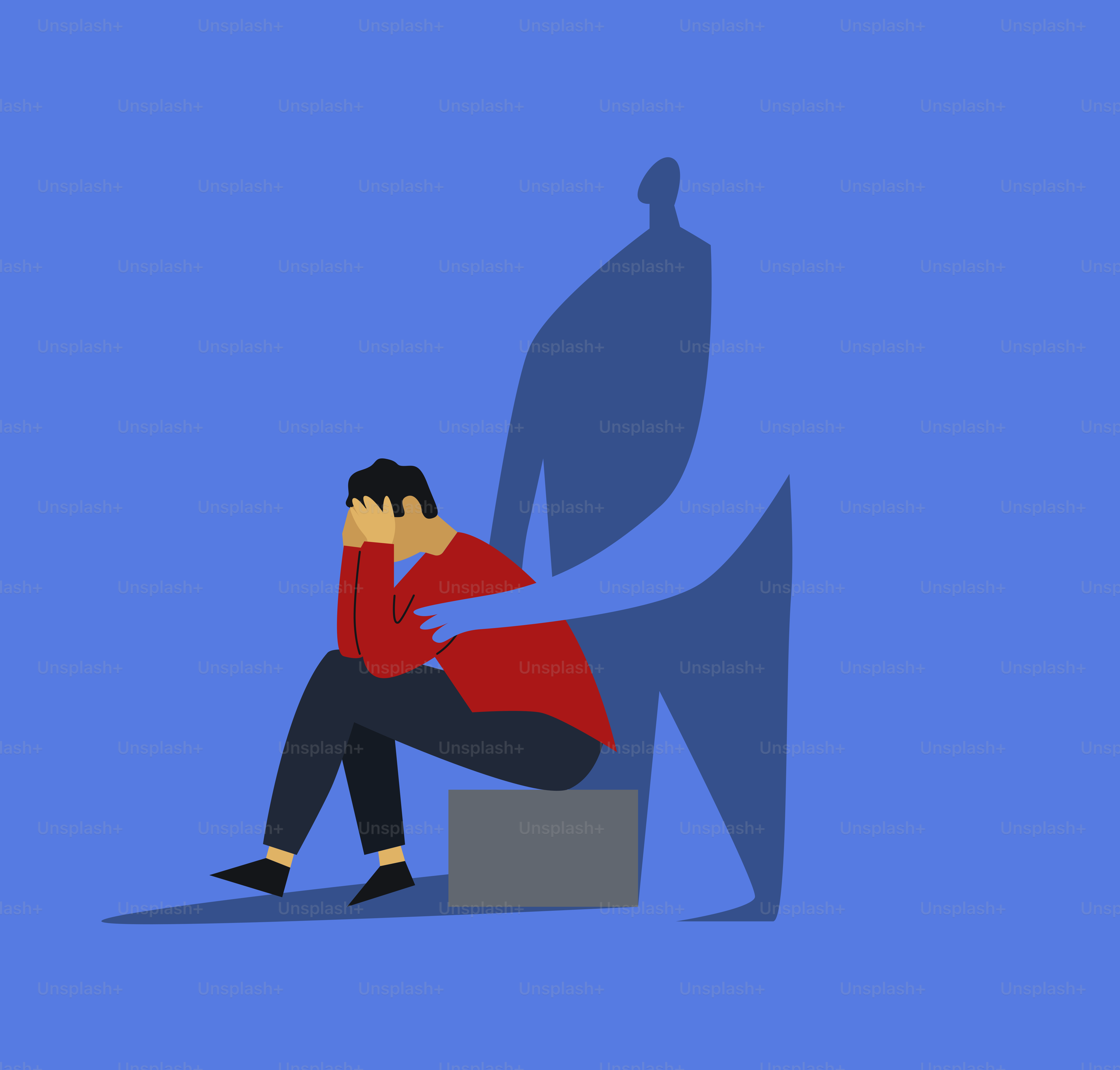 Someone is offering support to a person.