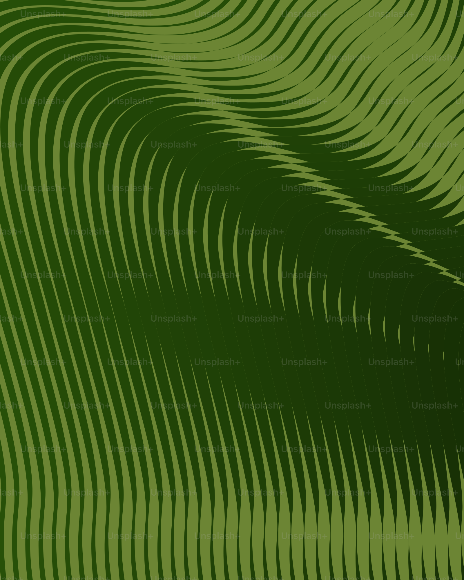 Wavy, lined pattern in shades of green.