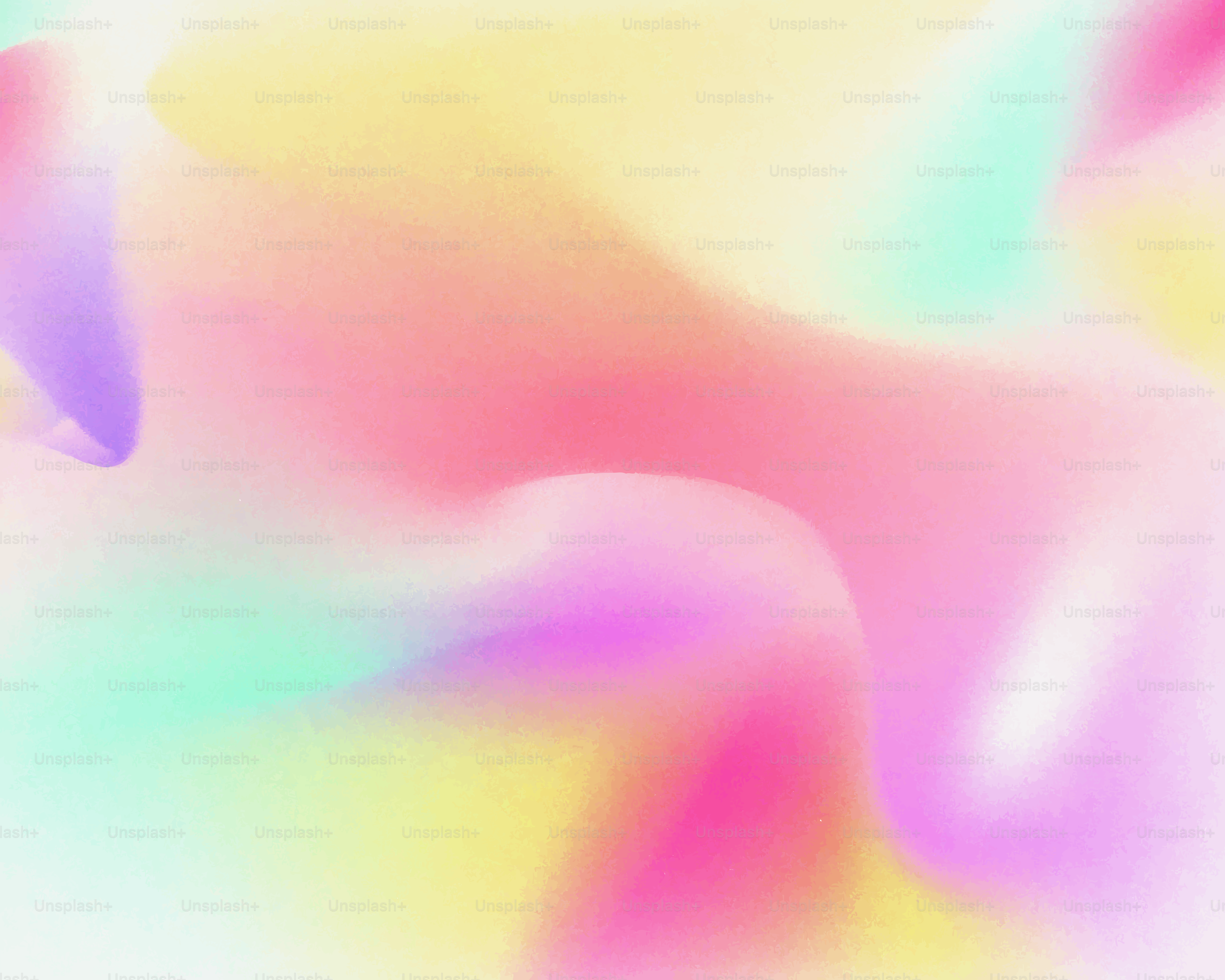 Abstrait, des couleurs mêlées de rose, jaune et bleu.