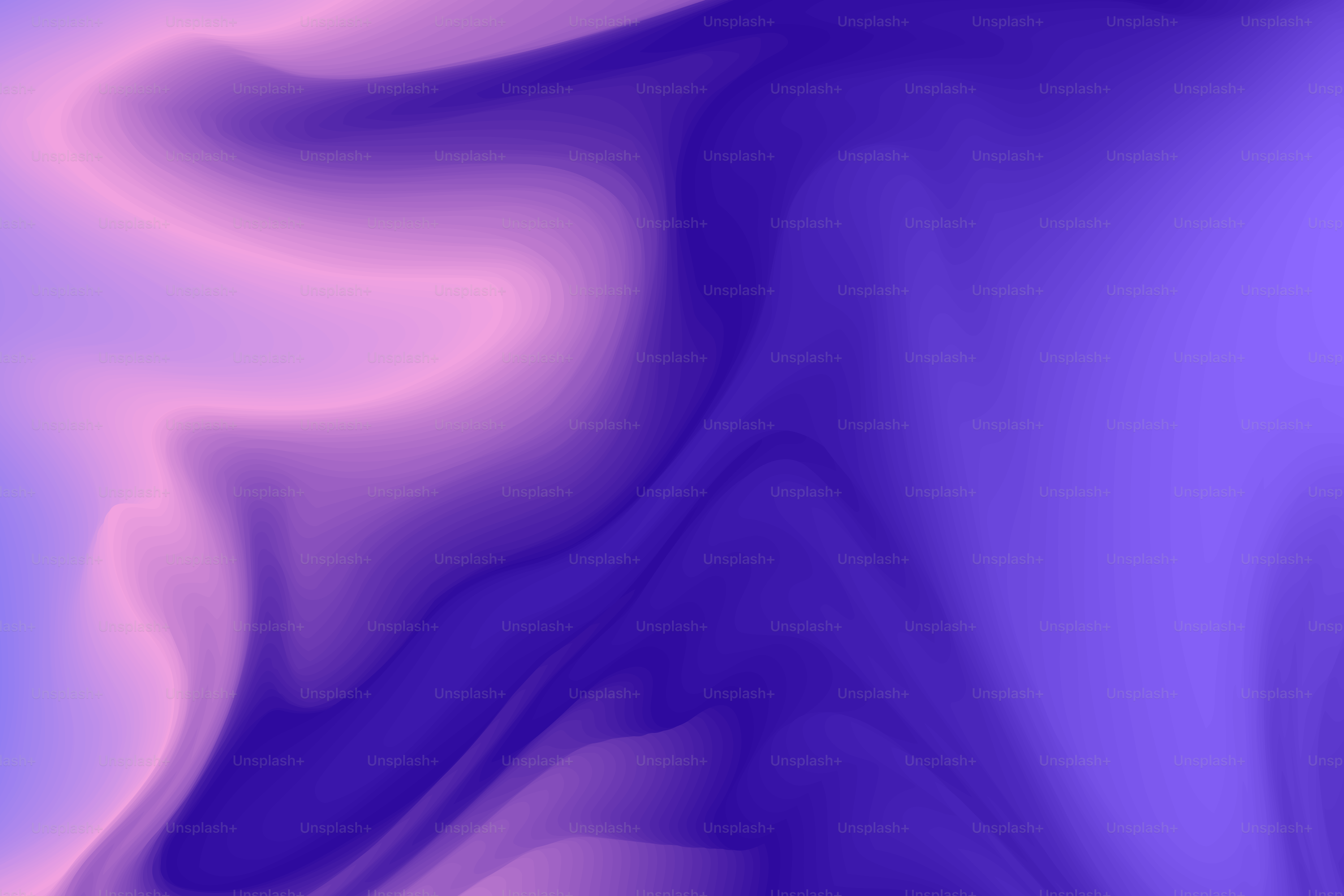 ピンクと青の色合いが使われた抽象的な流動的なアート。