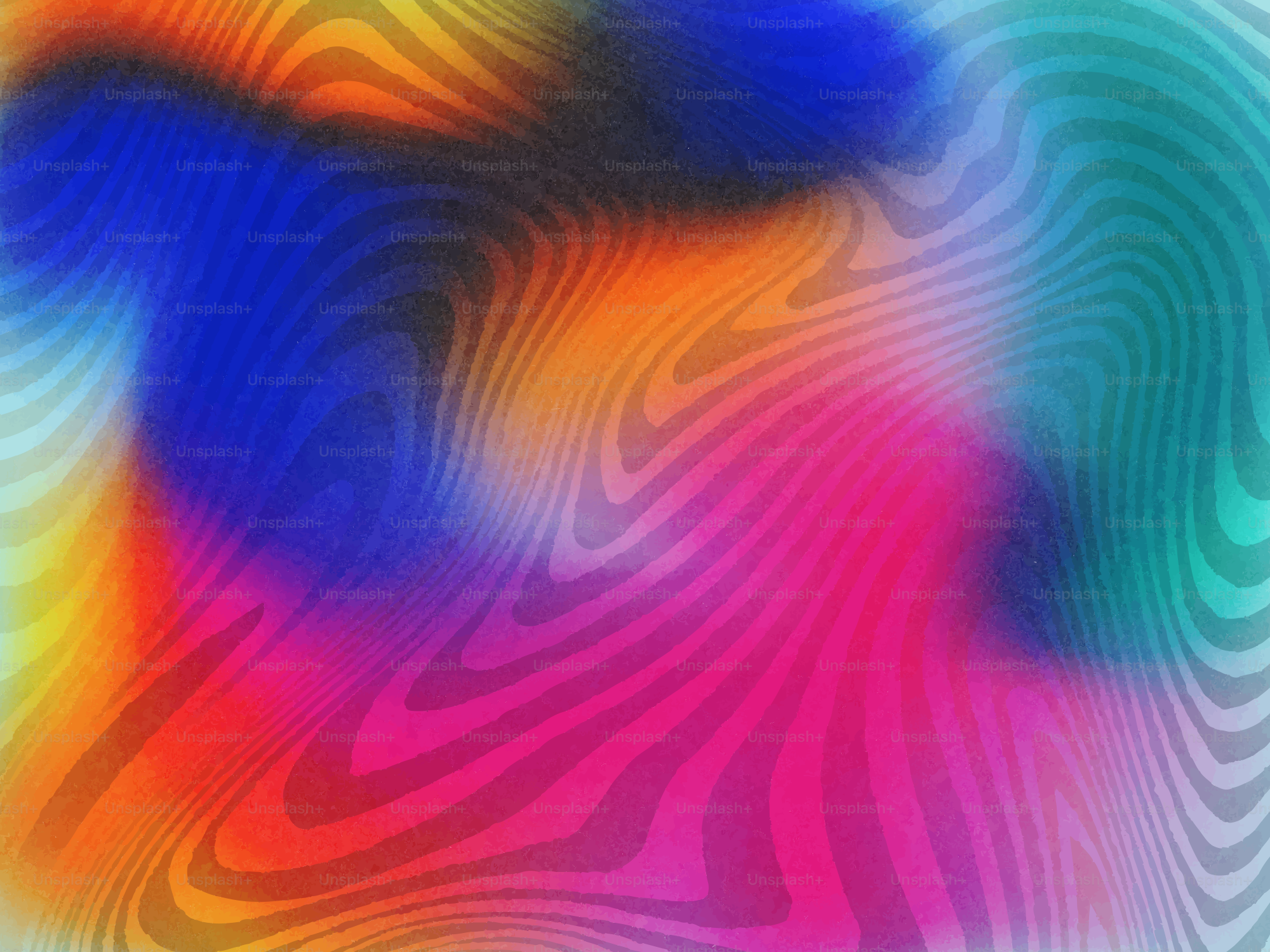 Abstract art with vibrant colors and ripple effects. vector – Wallpaper ...