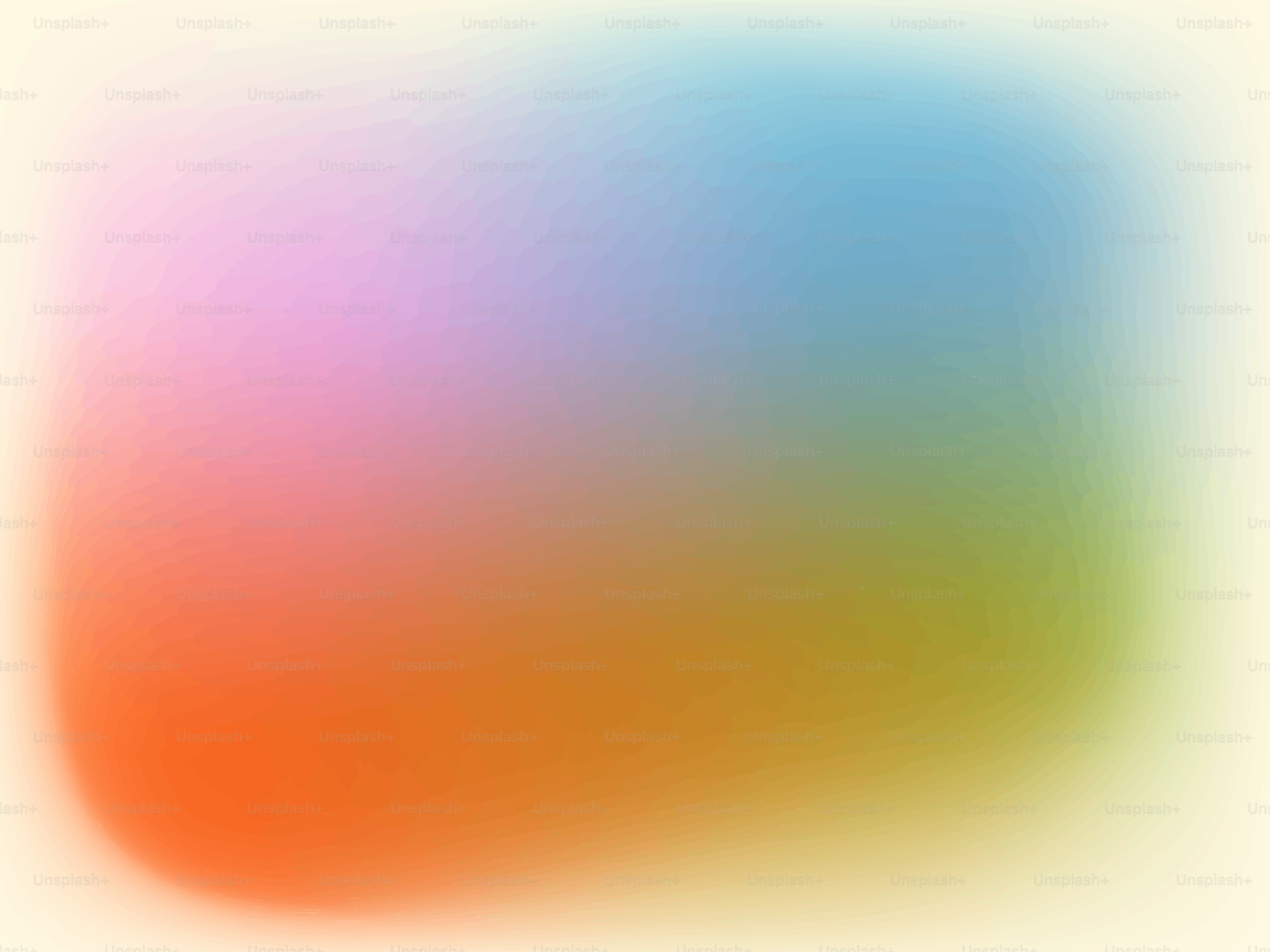 Un gradiente colorato di tonalità miste.
