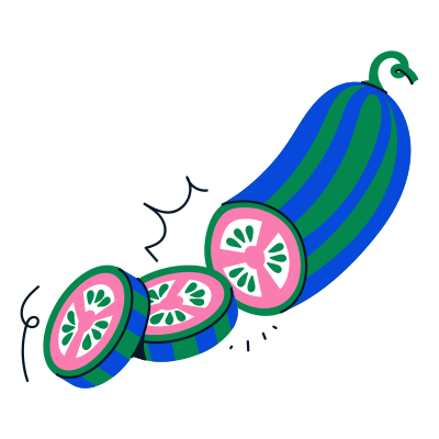 Here's a caption: sliced cucumber ready for serving.