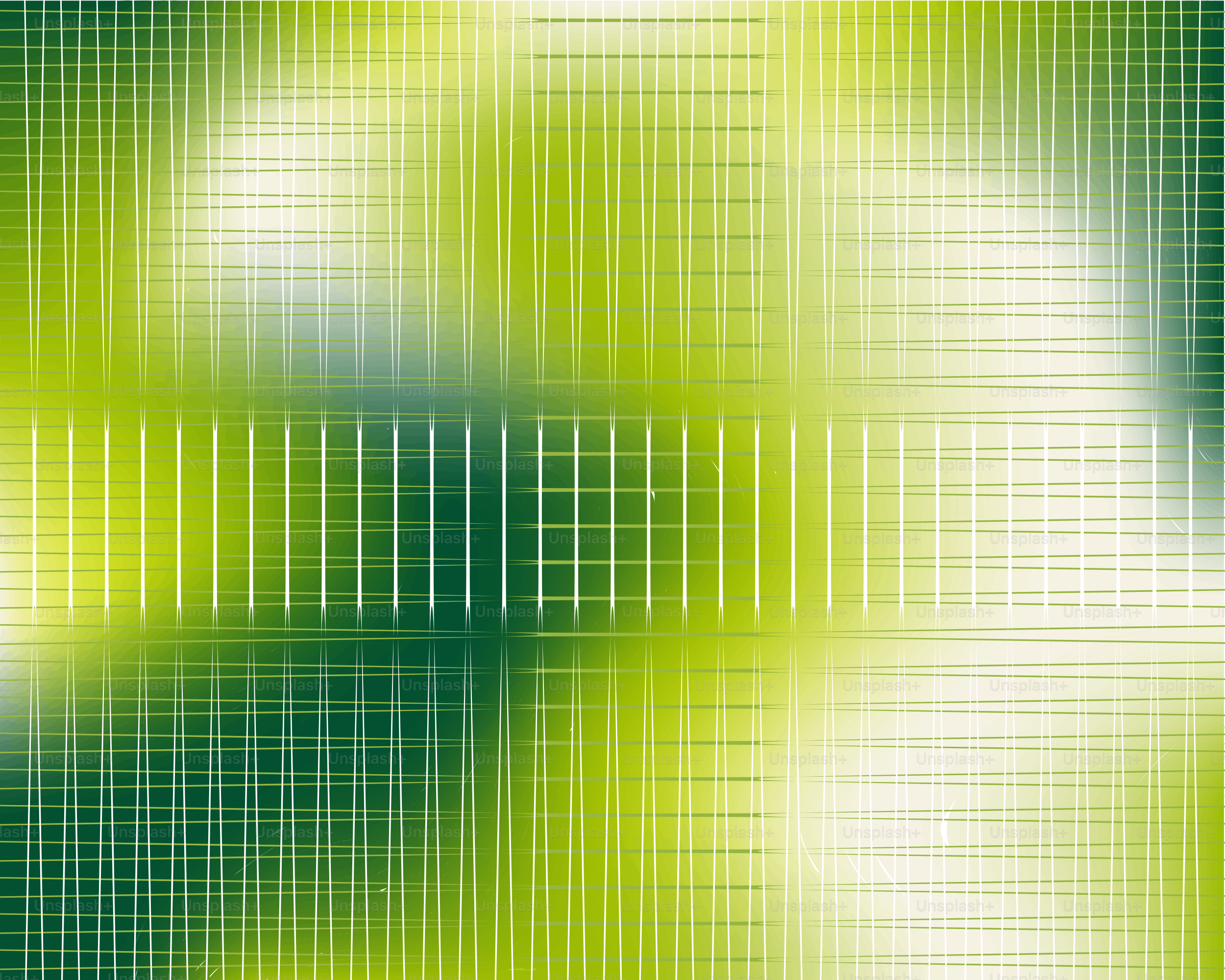 Abstract green and white lines create a pattern.