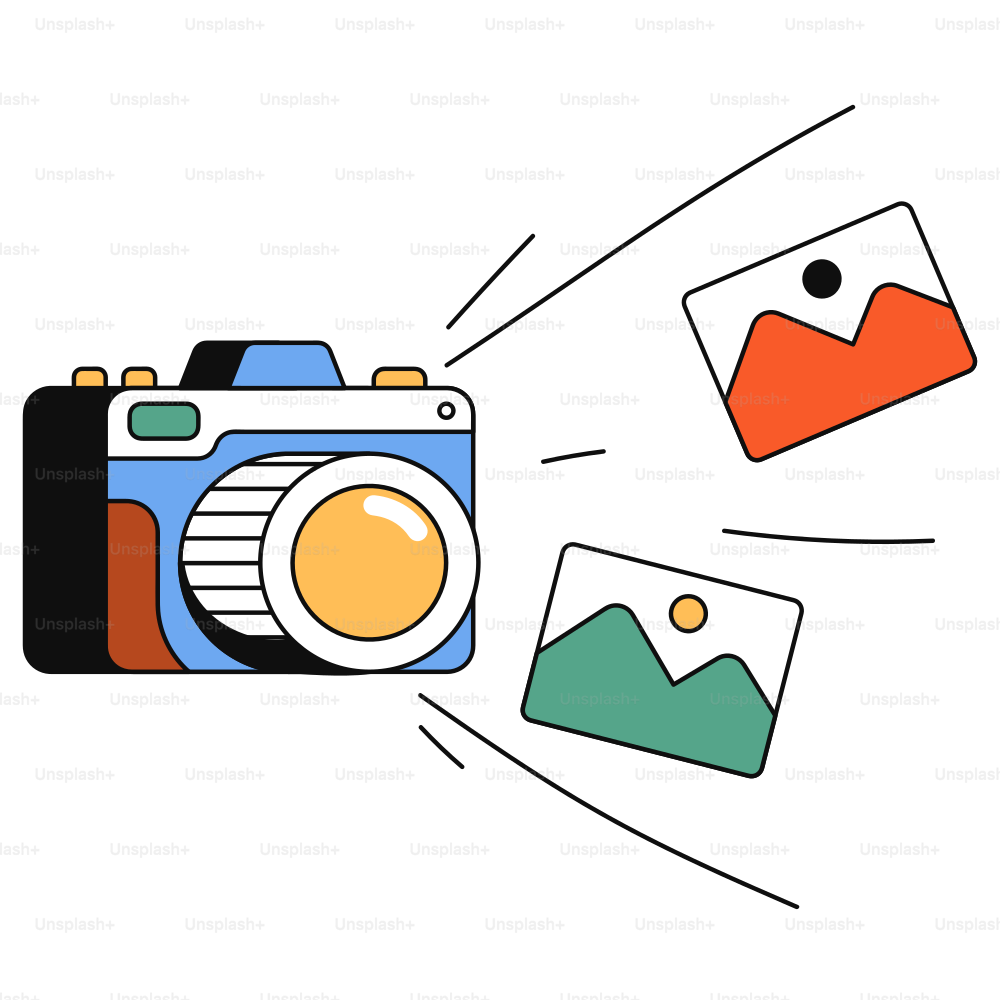 La cámara hace fotos, libera imágenes.