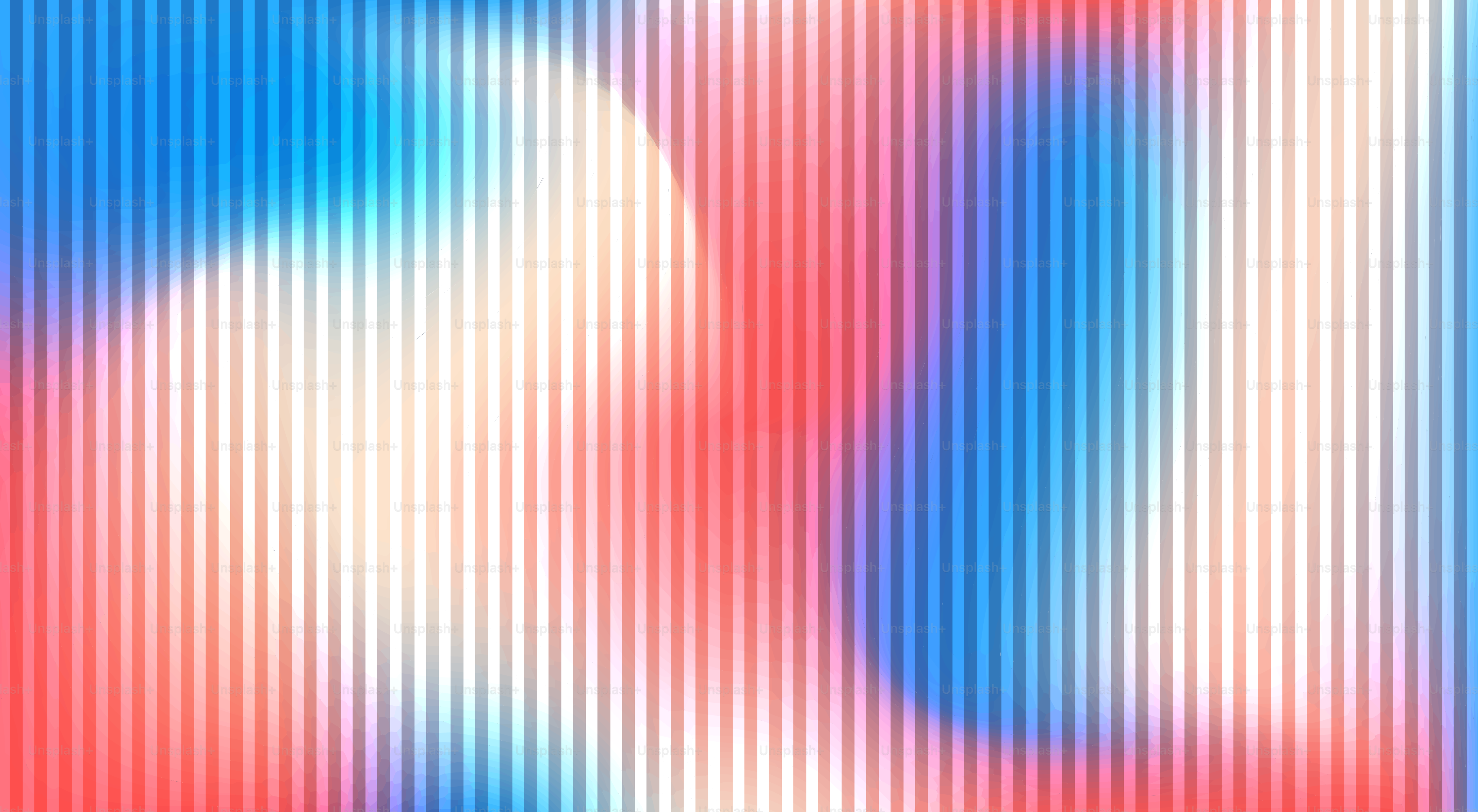 Art abstrait rayé avec un dégradé coloré.