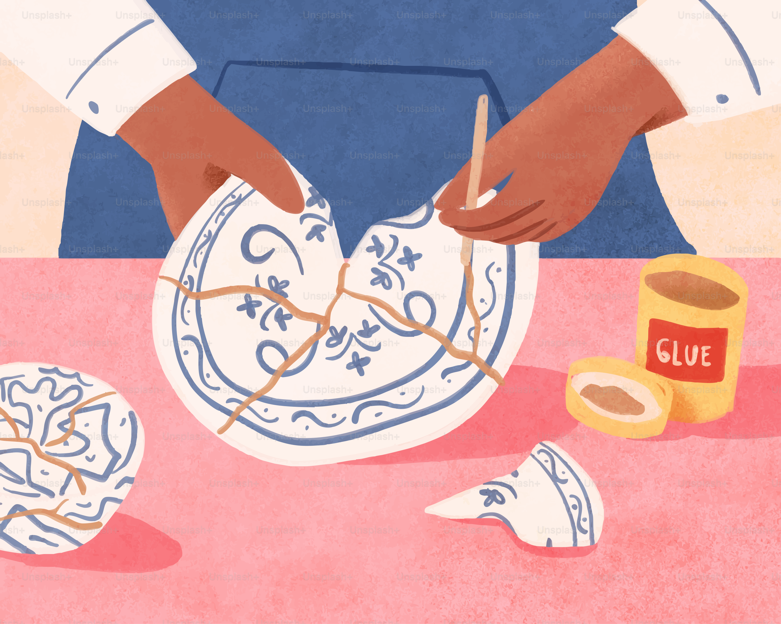 Example of a hand drawn image