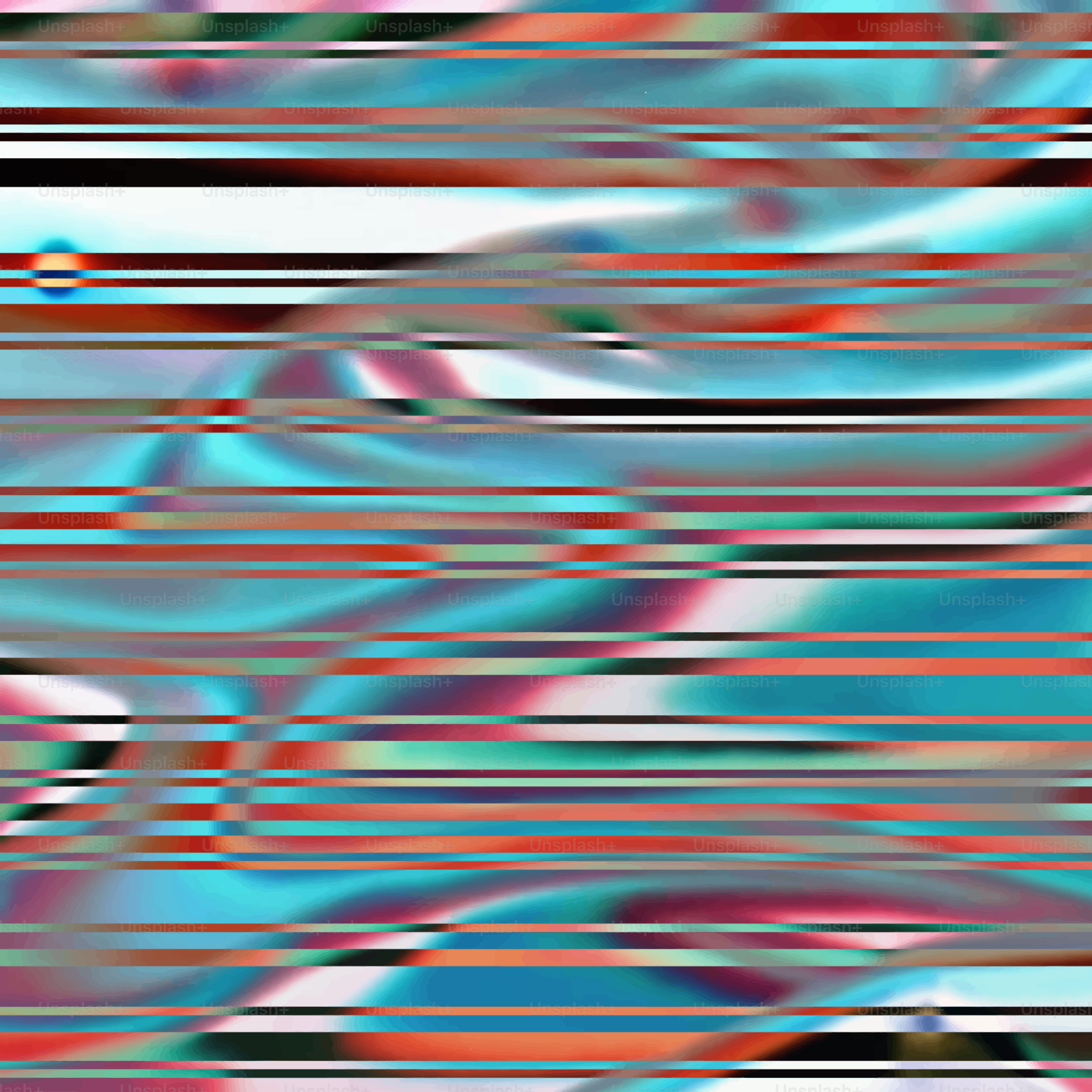 Blurred lines and colors create an abstract digital design.