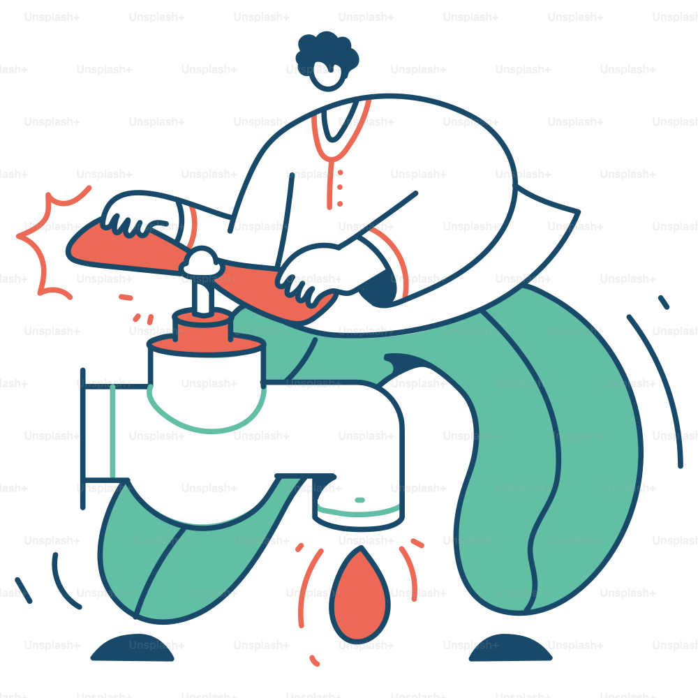 Una persona está abriendo un grifo.