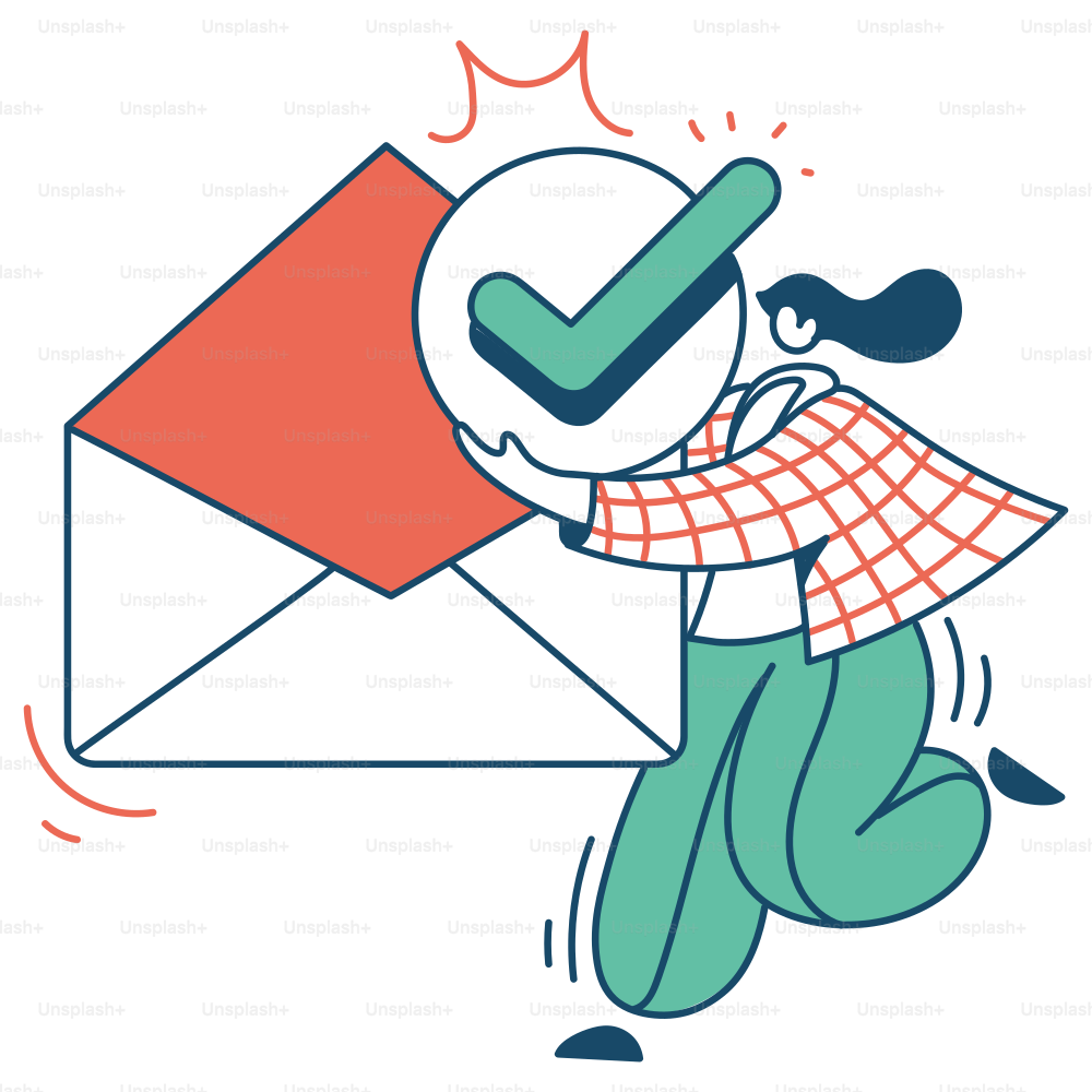 Die E-Mail ist zugestellt und genehmigt!