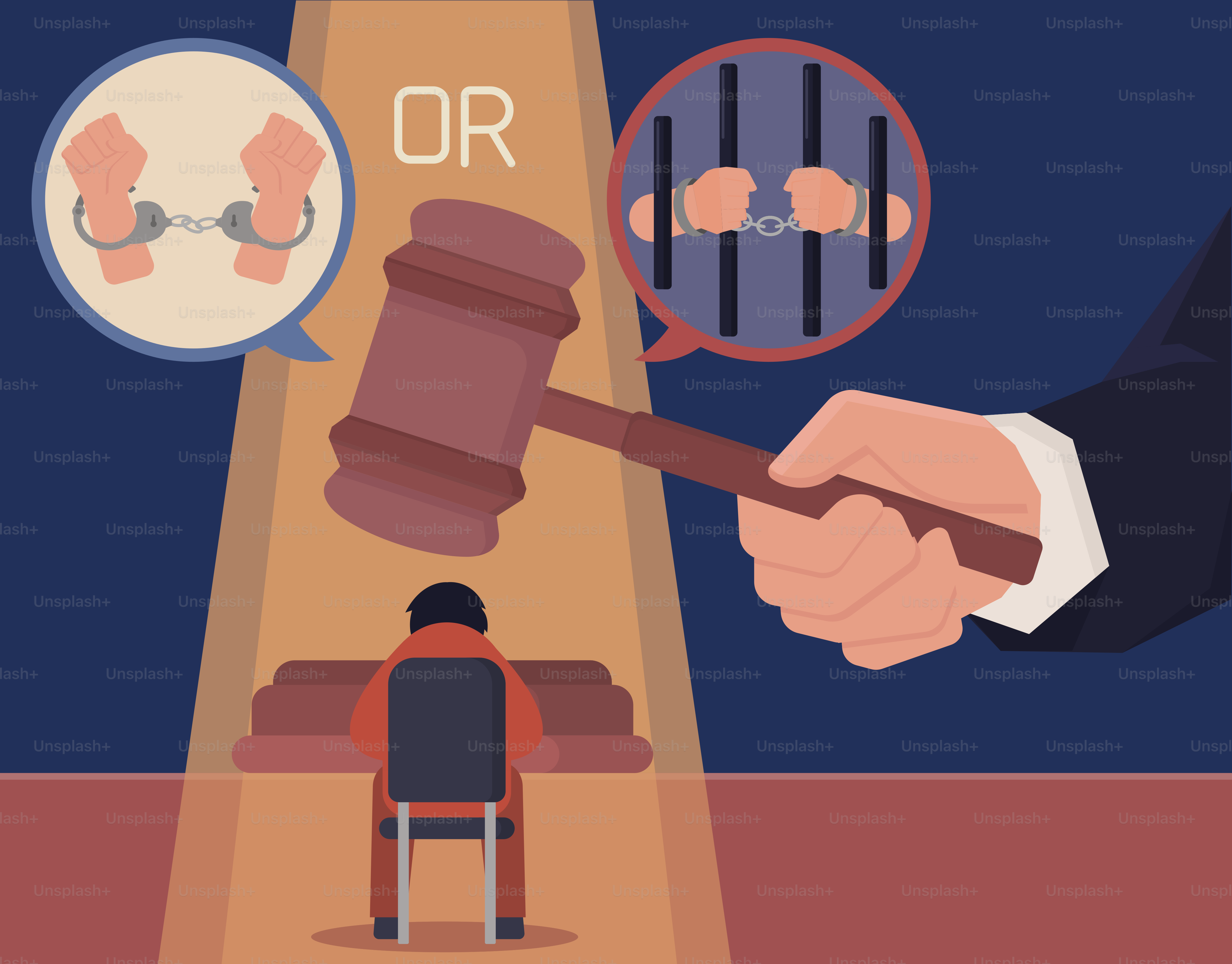 Prisión o libertad: se está dictando el juicio.