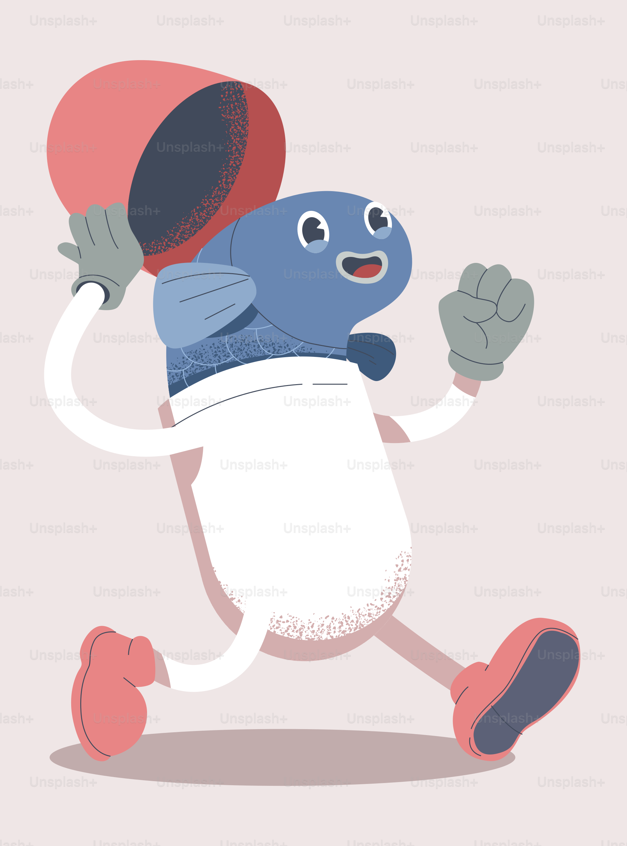 Fish capsule happily runs with its lid open.