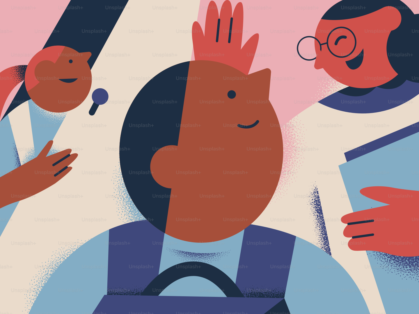 La gente se reunió para apoyar y animar a un niño.