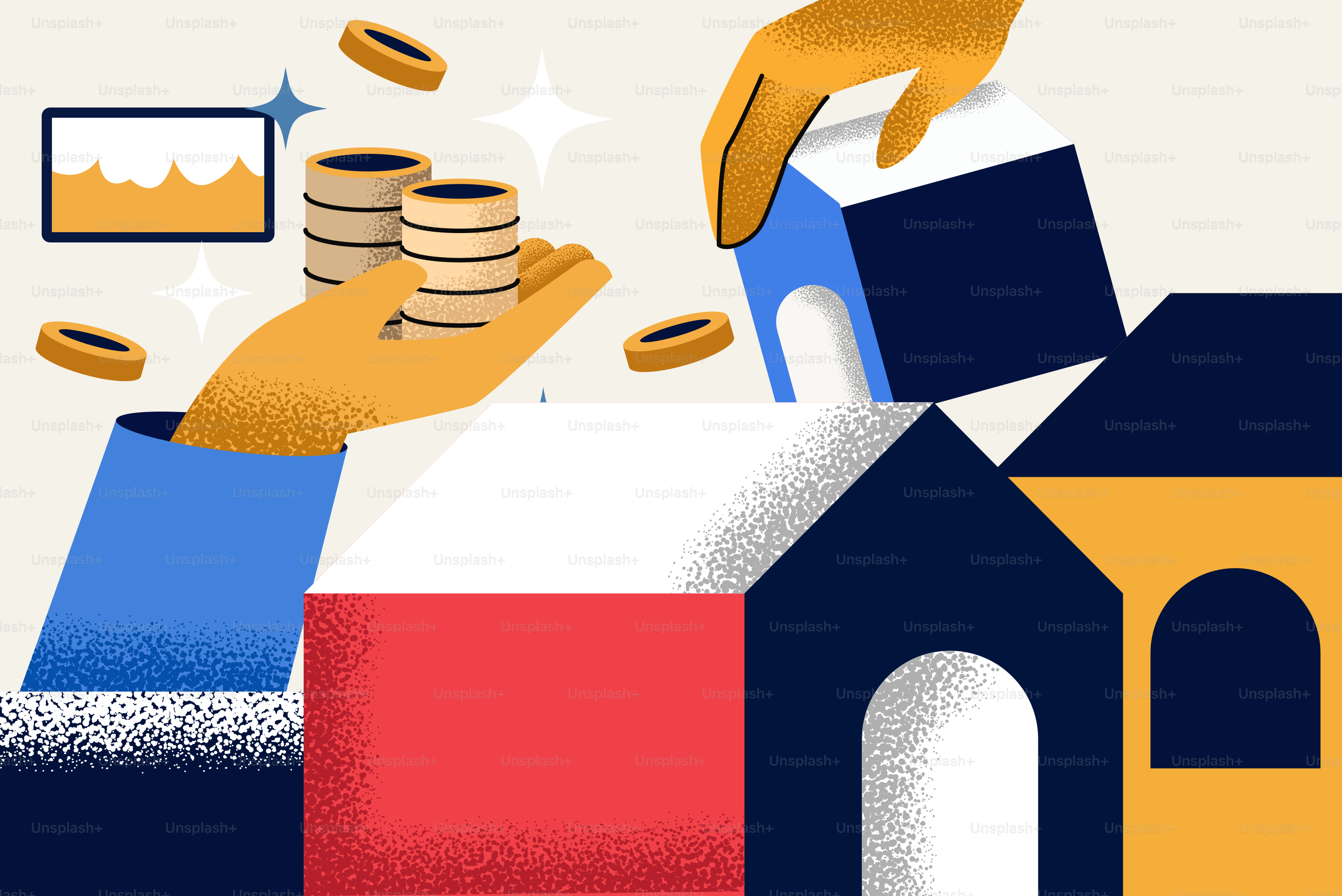 Investire in case con sostegno finanziario.