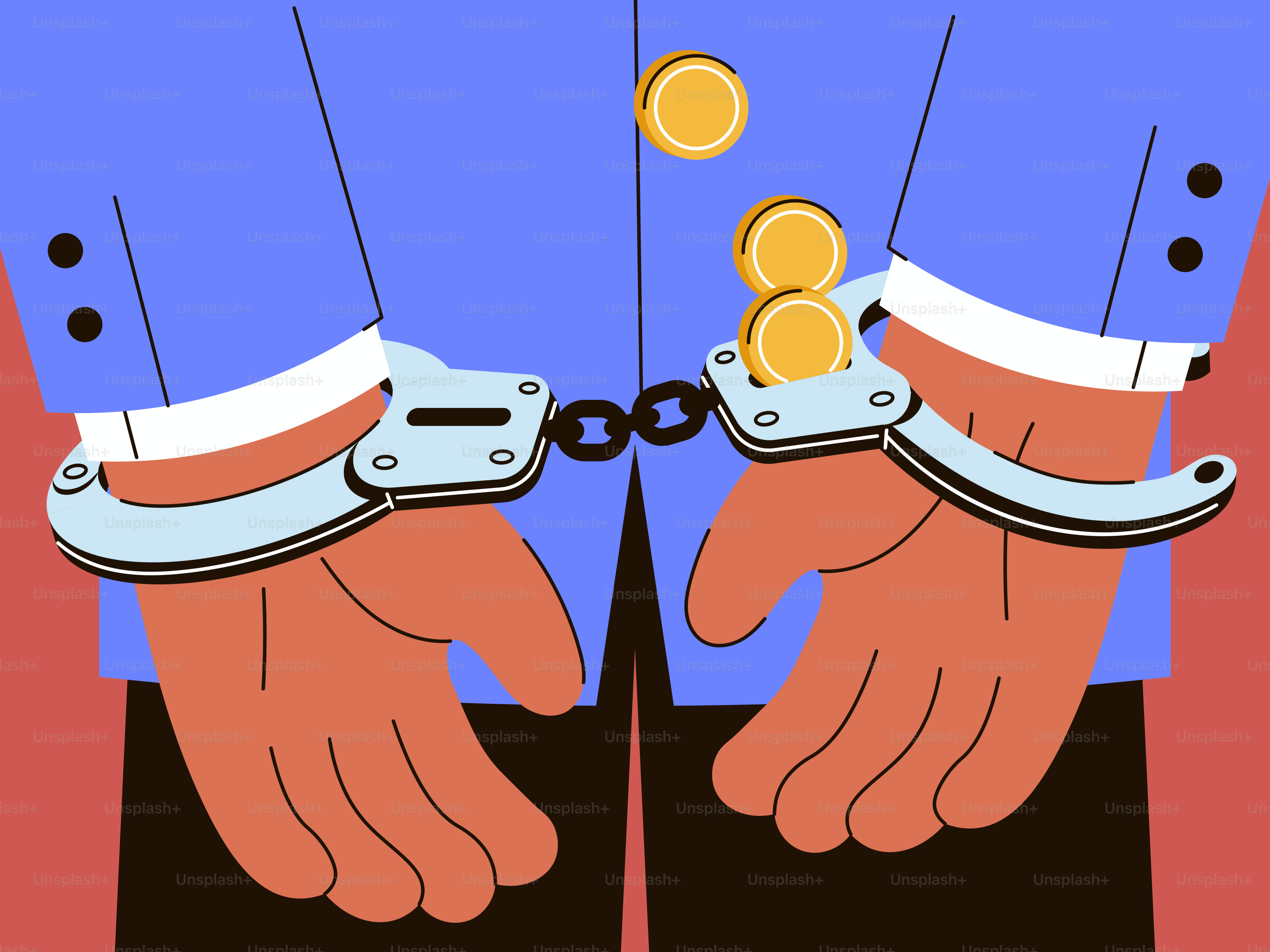 Korruption führt zu Verhaftungen, bei denen Geld im Spiel ist.