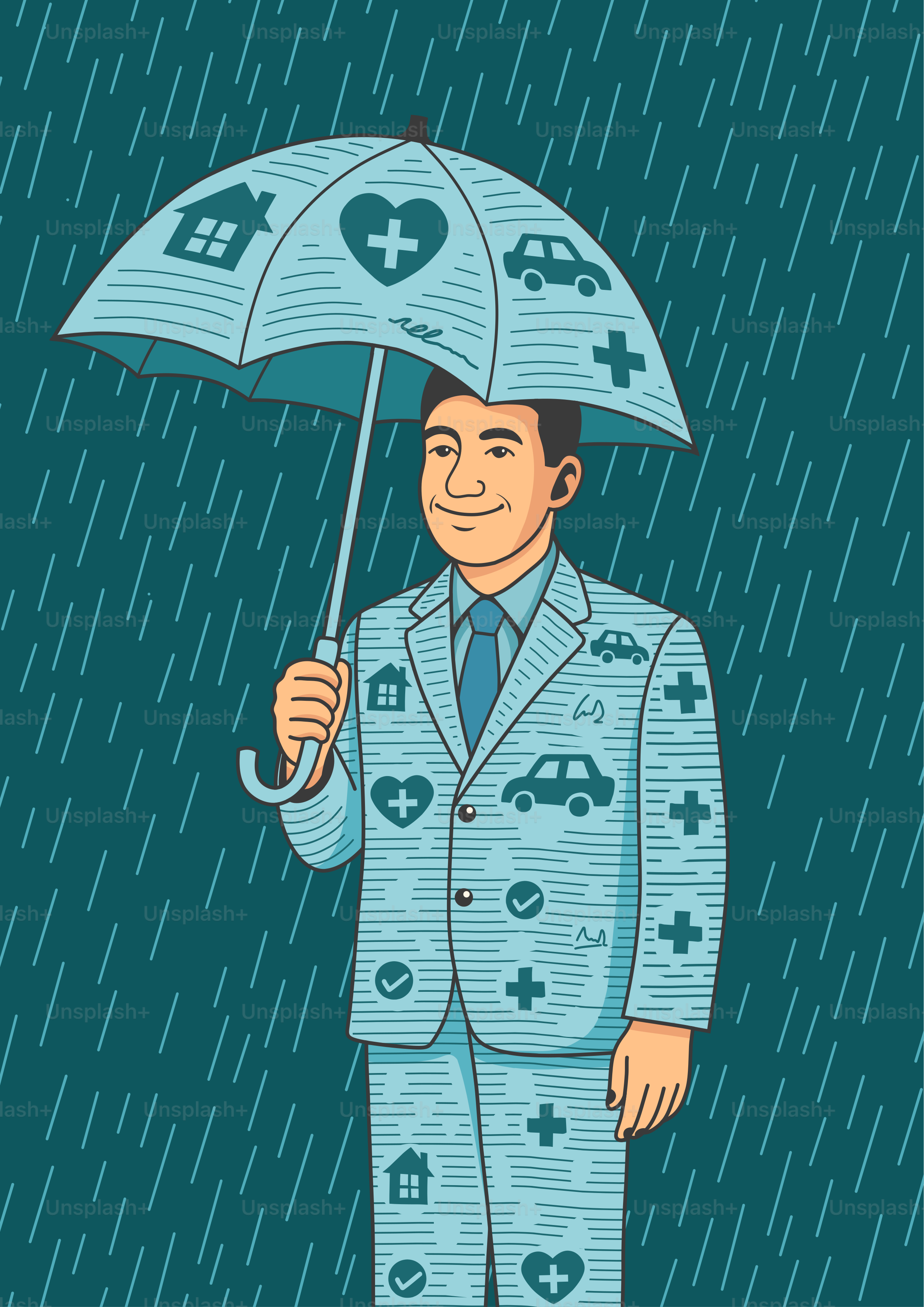 Insurance provides protection against life's storms.