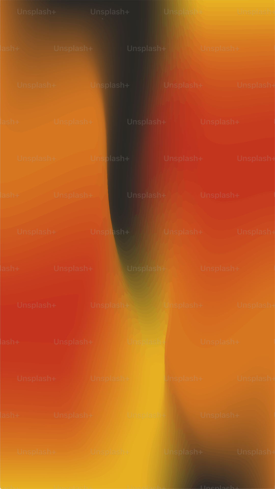 Abstract background with orange and black gradients.