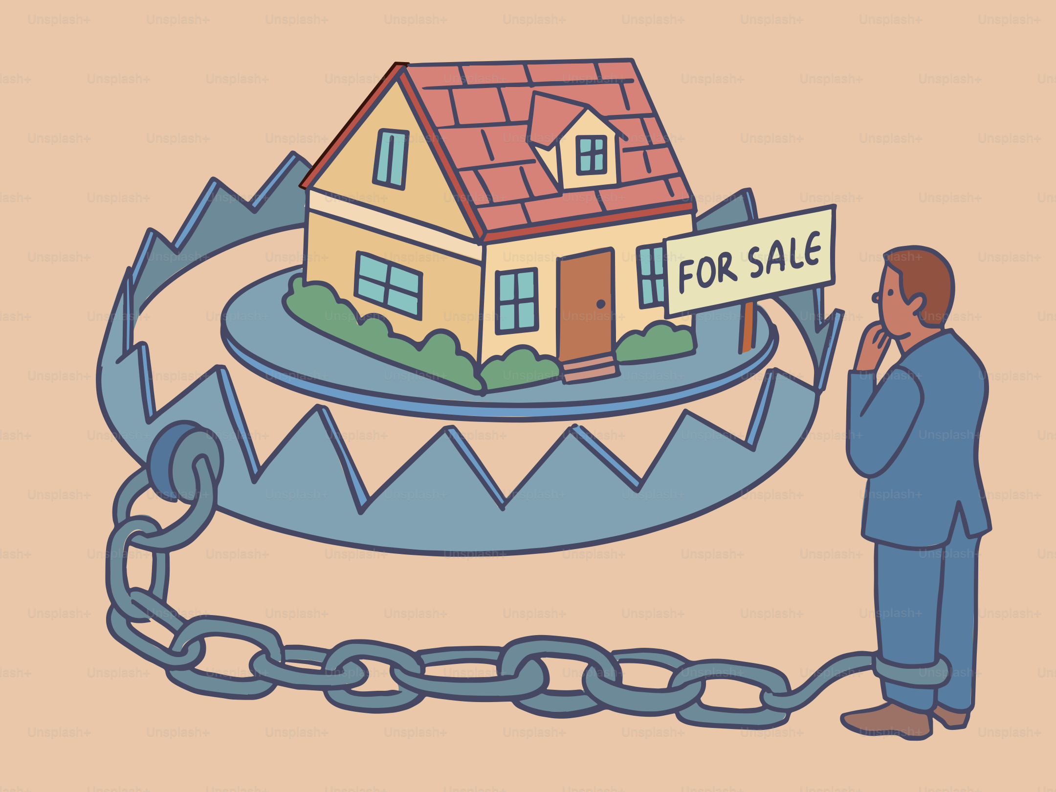Buying a house can be a financial trap.