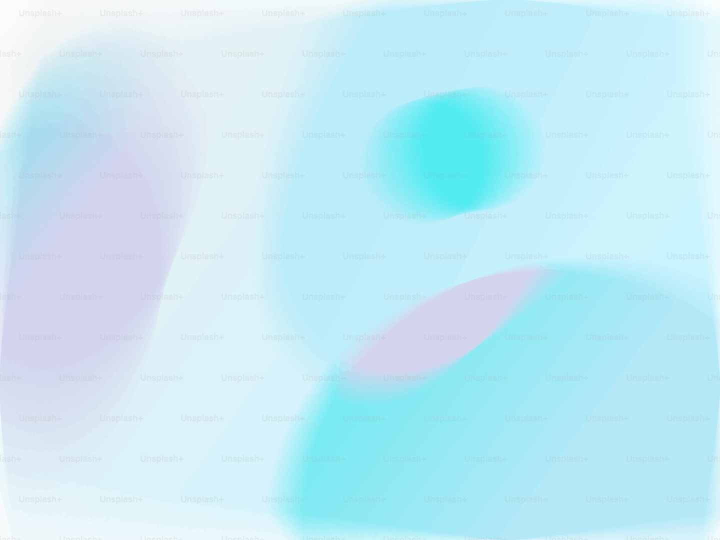Abstract, colorful, and blurry blue and purple shapes.