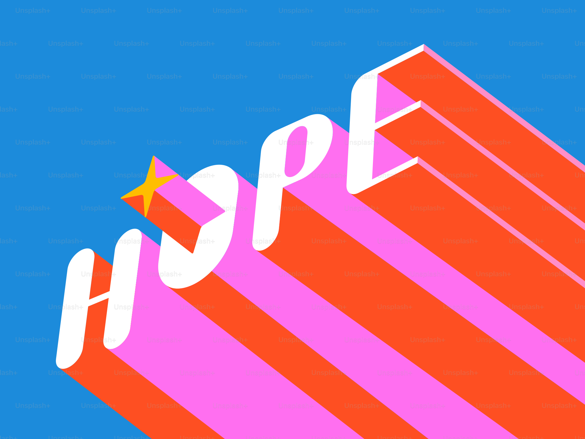 The image features the word "hope" in a stylized font.