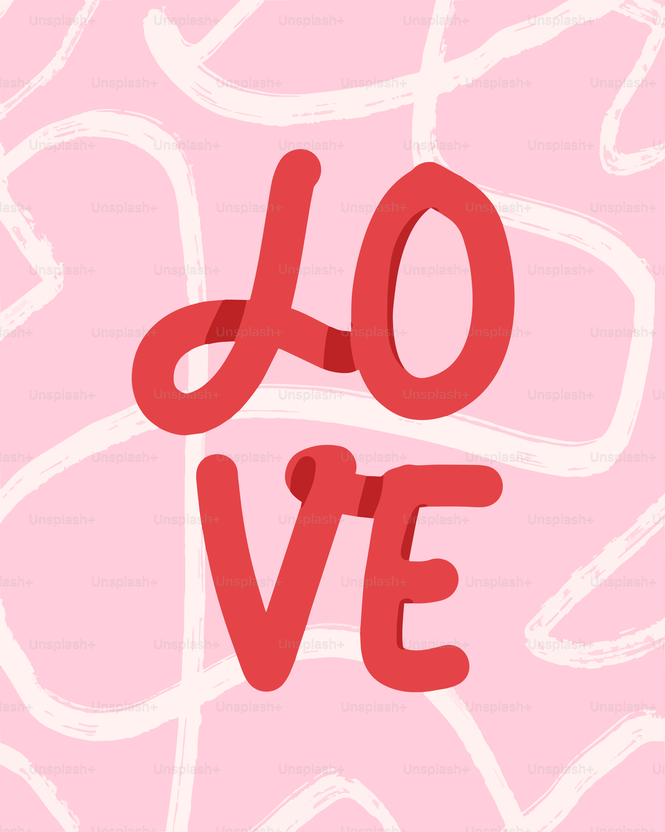 이미지에는 'love'라는 단어가 적혀 있습니다.