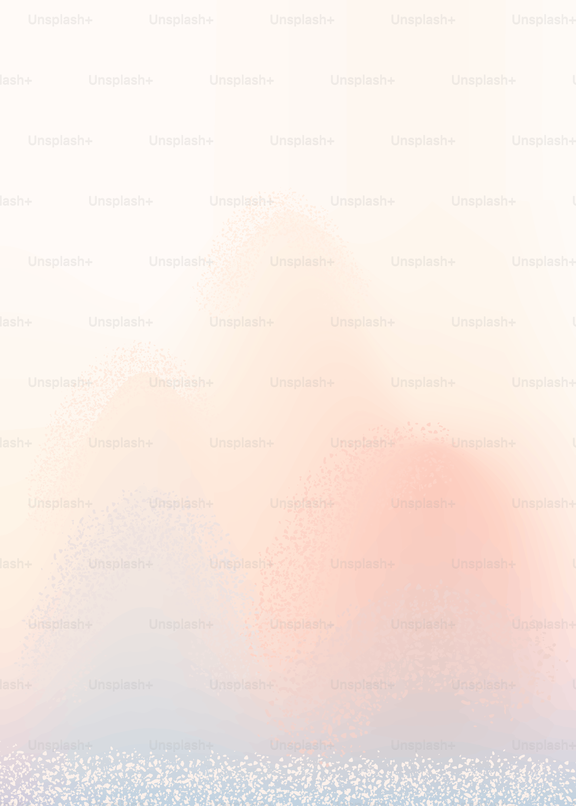 Soft and blurry pastel colors form a peaceful landscape.