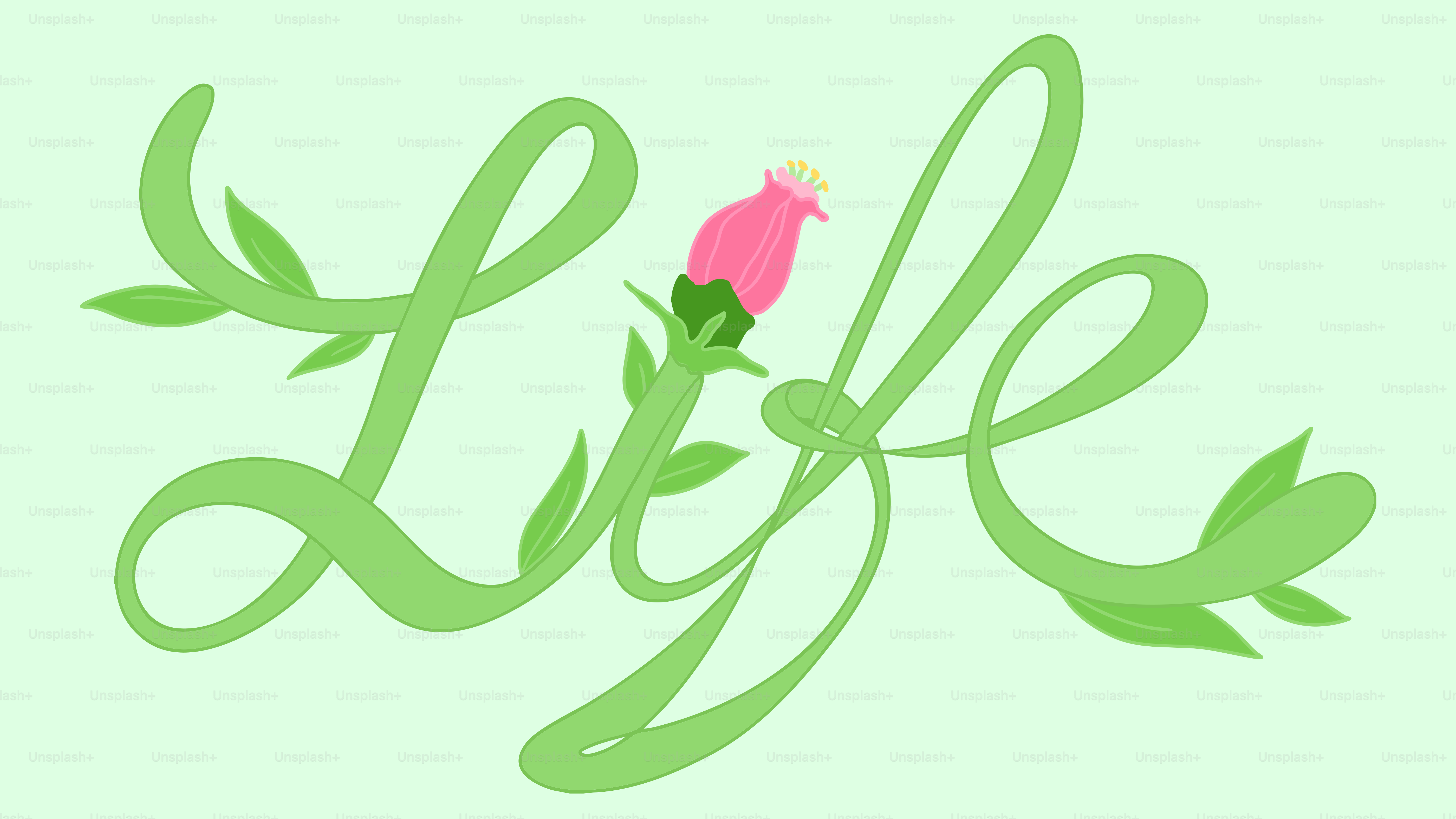 Life's beauty is symbolized by the floral design.